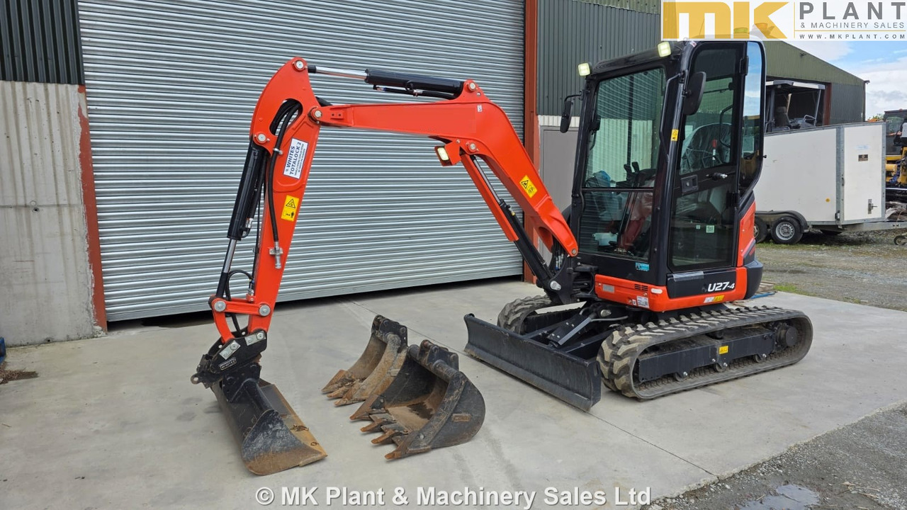 KUBOTA U27-4 - Miniekskavaator: pilt 1 KUBOTA U27-4 - Miniekskavaator: pilt 1