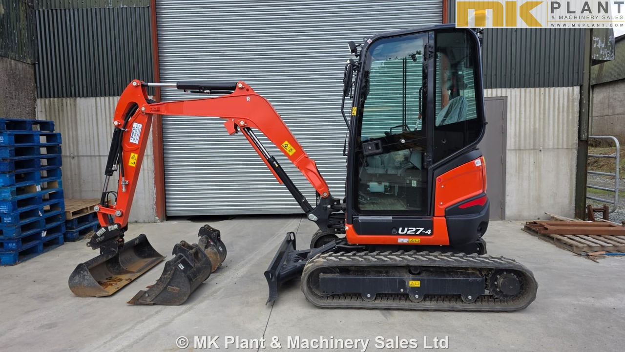 KUBOTA U27-4 - Miniekskavaator: pilt 2 KUBOTA U27-4 - Miniekskavaator: pilt 2