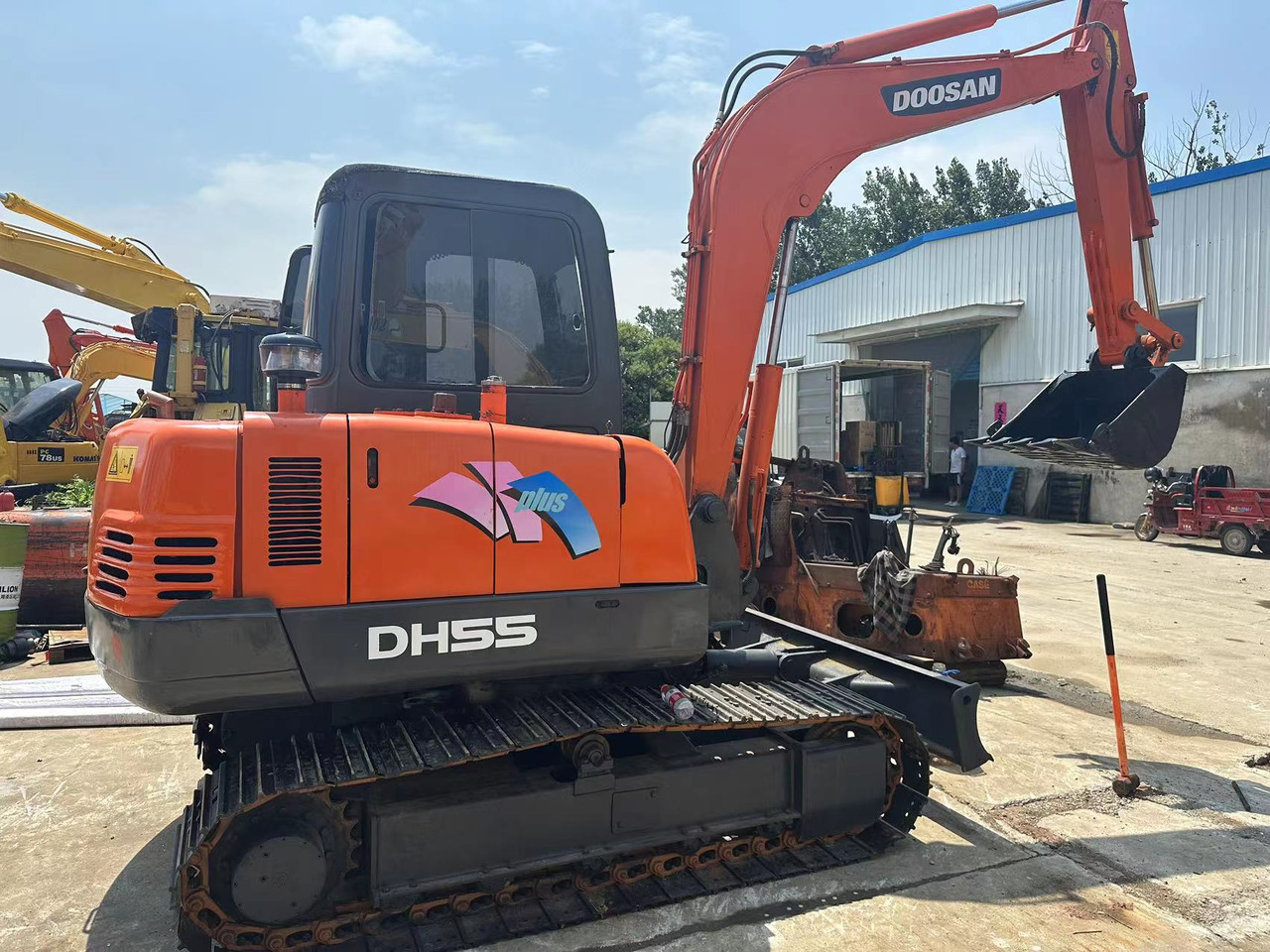 DOOSAN DH55 - Lintekskavaator: pilt 1 DOOSAN DH55 - Lintekskavaator: pilt 1