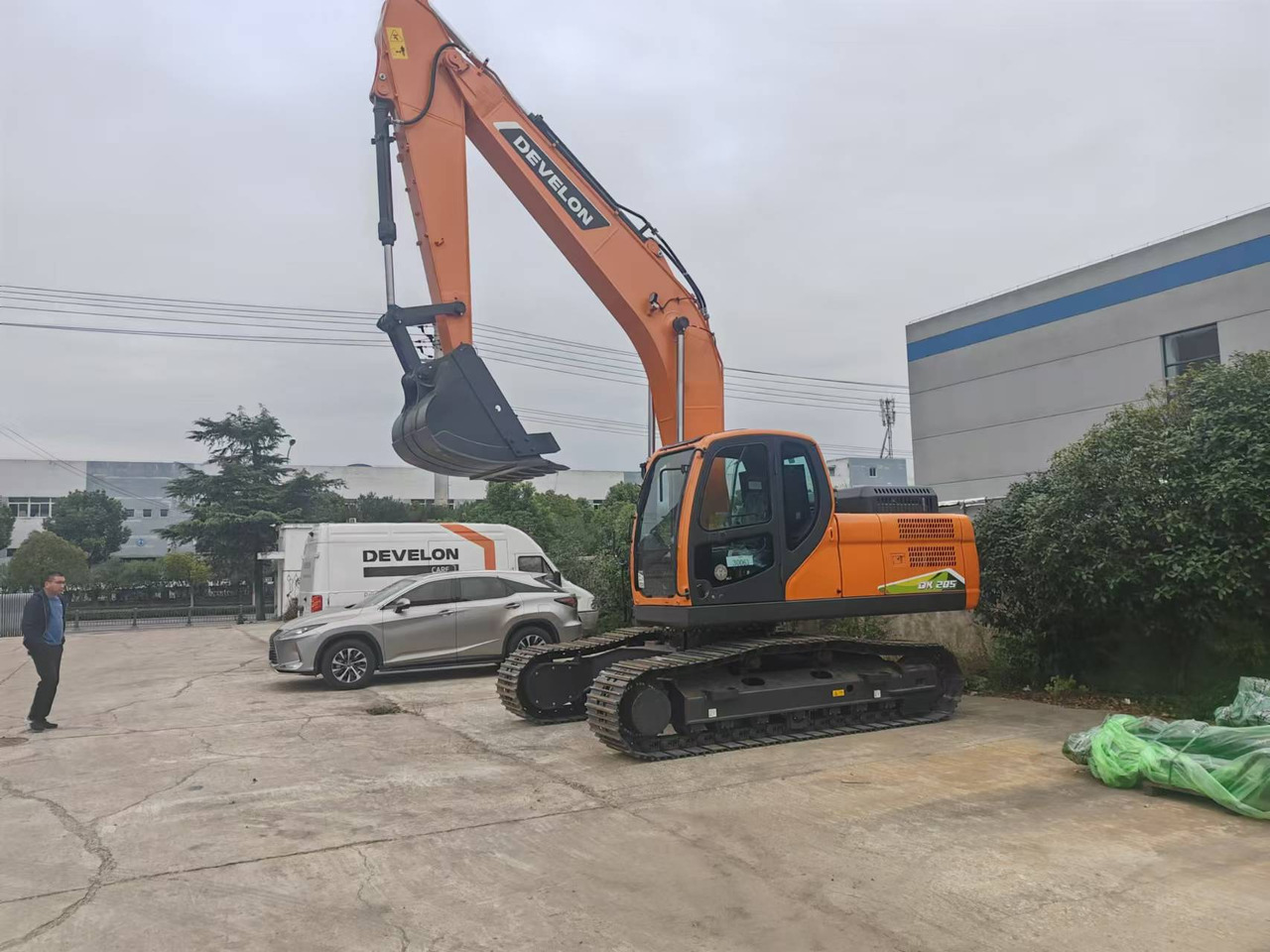 DOOSAN DX205 - Lintekskavaator: pilt 2 DOOSAN DX205 - Lintekskavaator: pilt 2