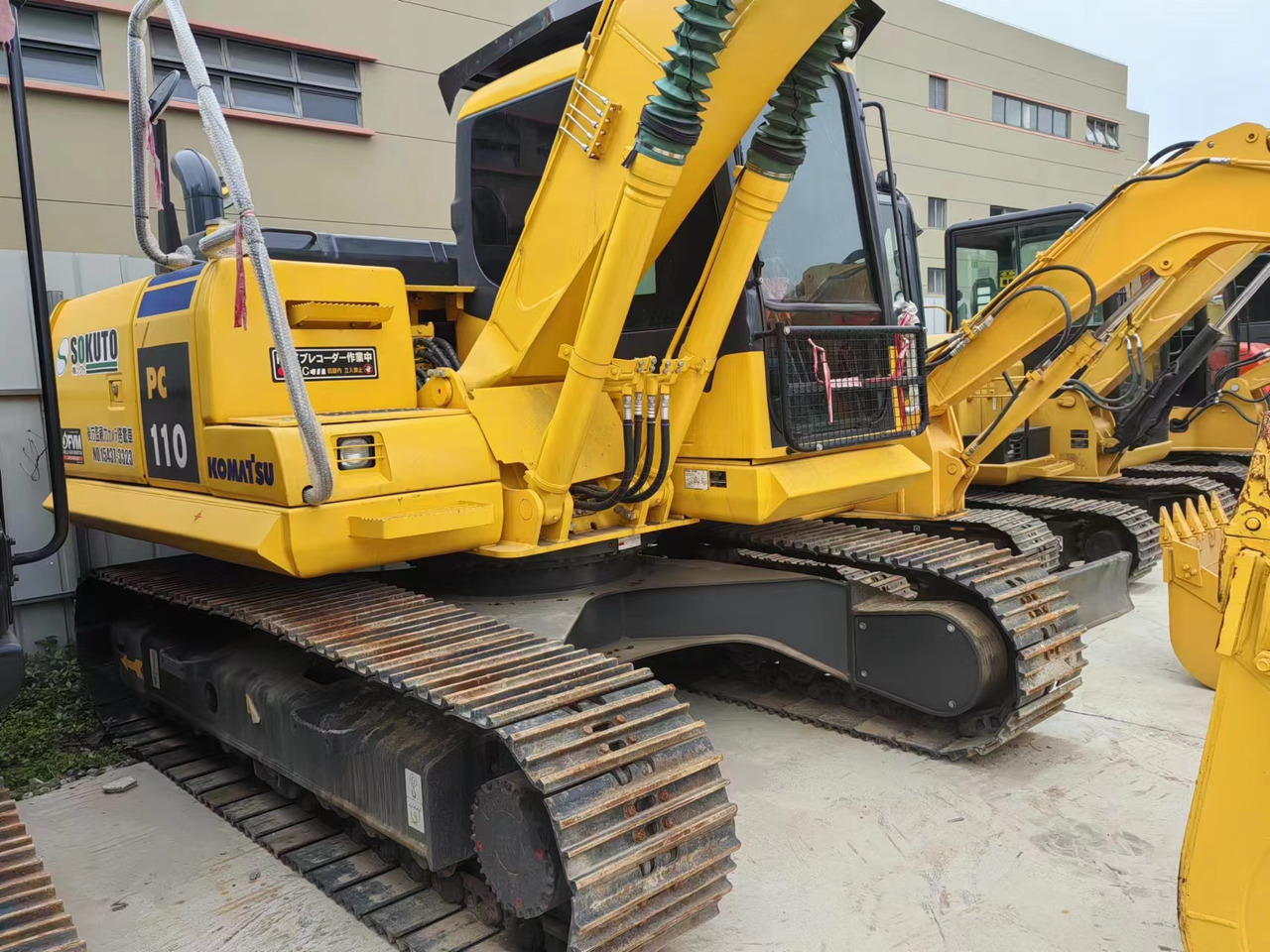 KOMATSU PC110-7 - Lintekskavaator: pilt 2 KOMATSU PC110-7 - Lintekskavaator: pilt 2