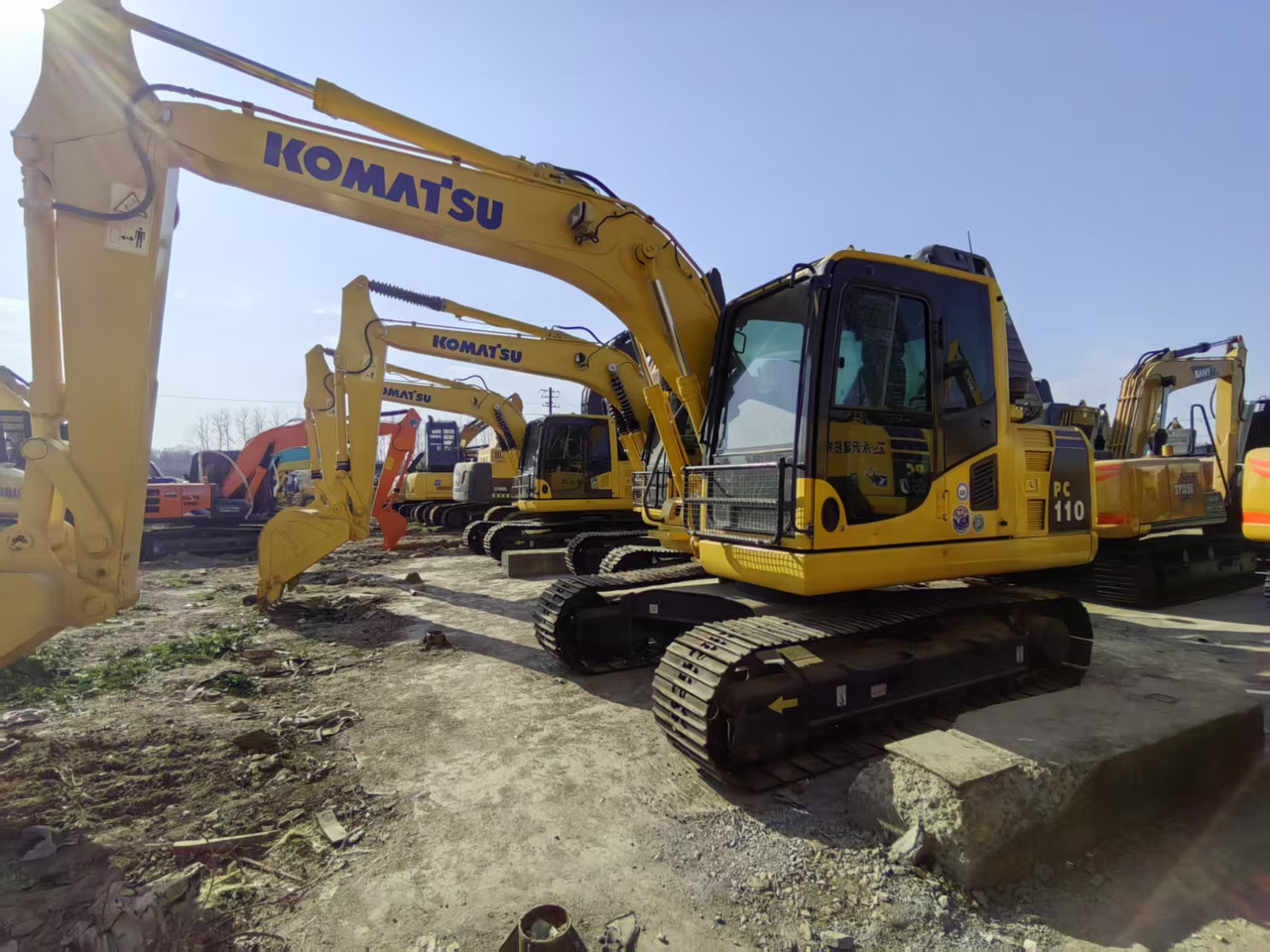 KOMATSU PC110-7 - Lintekskavaator: pilt 2 KOMATSU PC110-7 - Lintekskavaator: pilt 2
