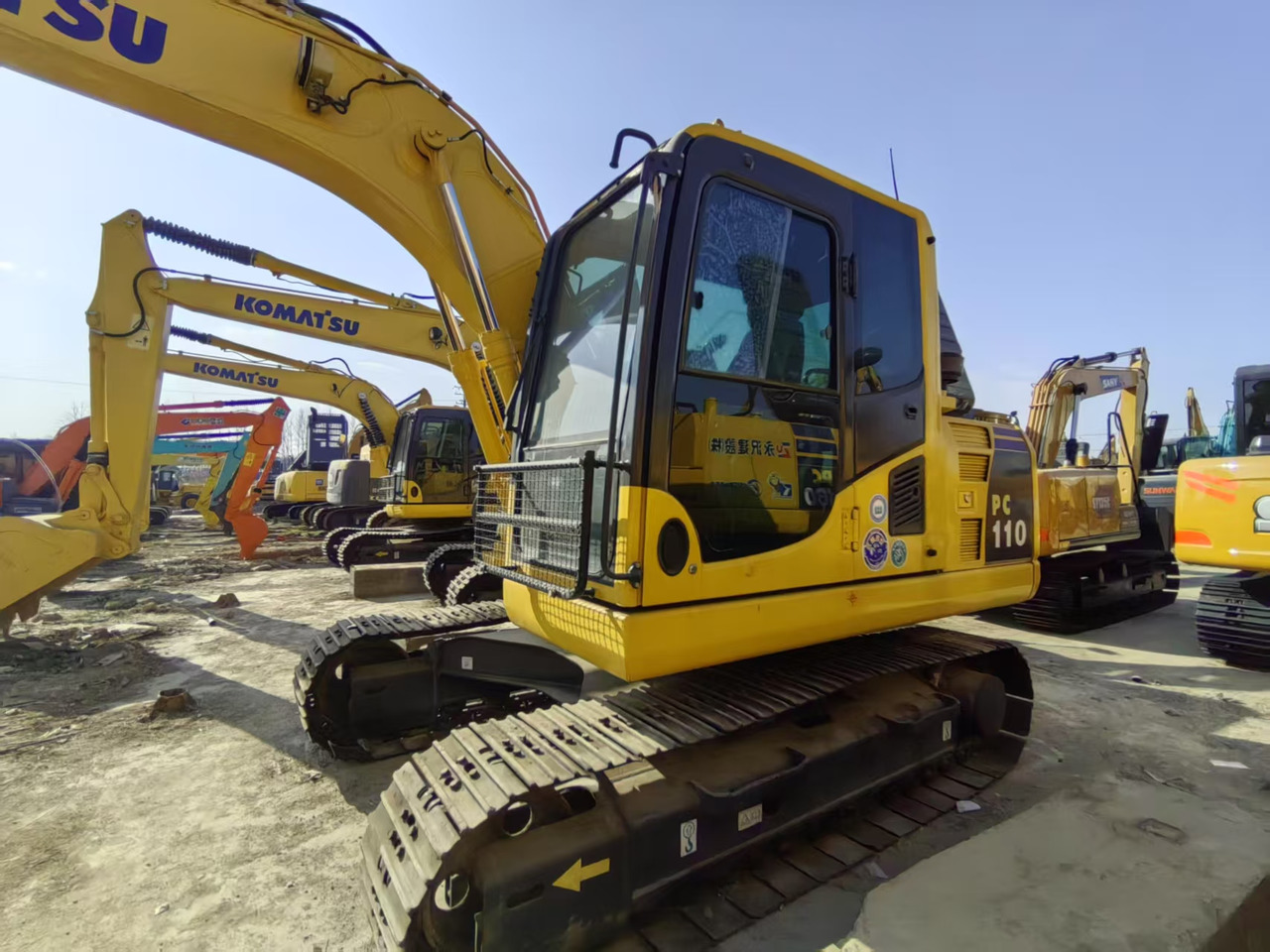 KOMATSU PC110-7 - Lintekskavaator: pilt 4 KOMATSU PC110-7 - Lintekskavaator: pilt 4