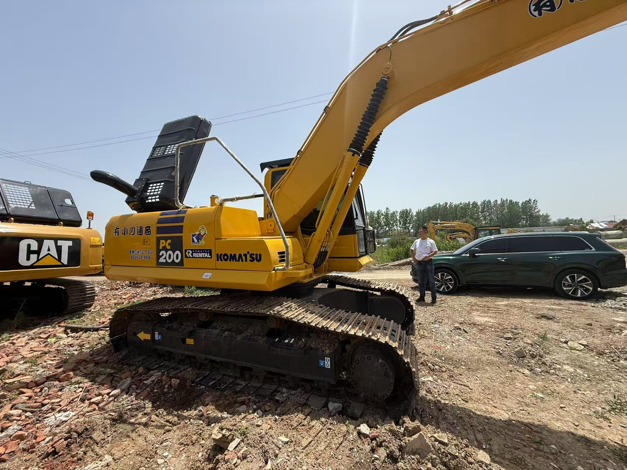 KOMATSU PC200-8 - Lintekskavaator: pilt 3 KOMATSU PC200-8 - Lintekskavaator: pilt 3