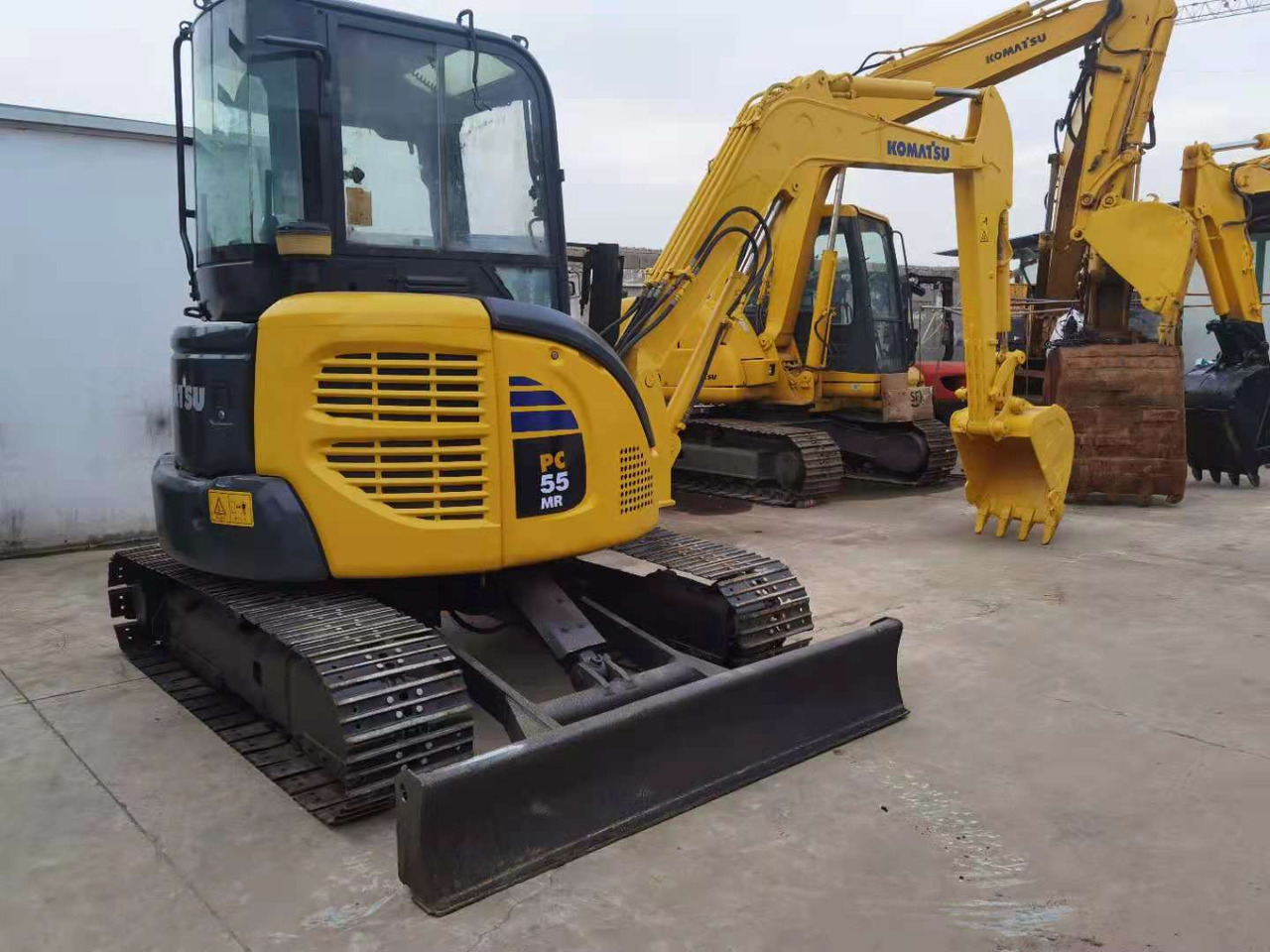 KOMATSU PC55 - Lintekskavaator: pilt 2 KOMATSU PC55 - Lintekskavaator: pilt 2