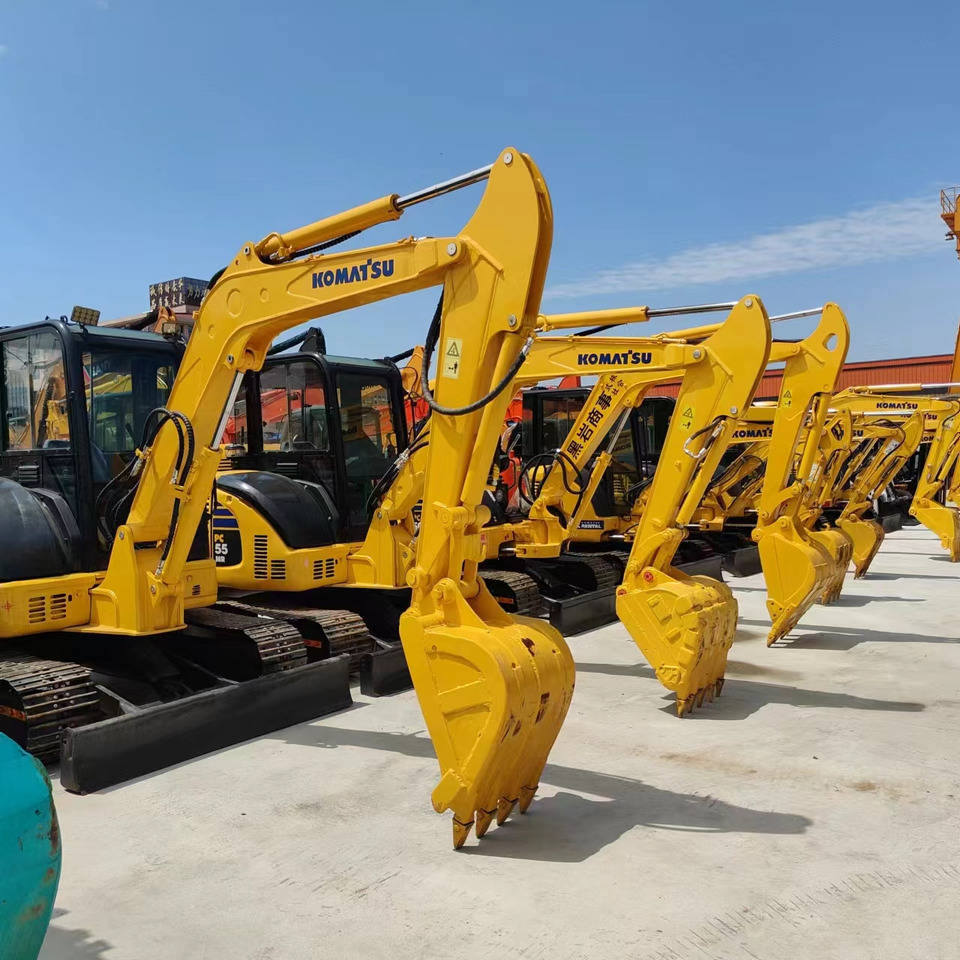 KOMATSU PC55MR - Lintekskavaator: pilt 1 KOMATSU PC55MR - Lintekskavaator: pilt 1