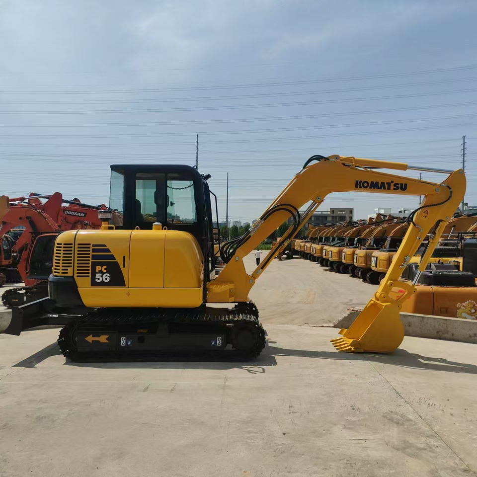 KOMATSU PC56-7 - Lintekskavaator: pilt 1 KOMATSU PC56-7 - Lintekskavaator: pilt 1