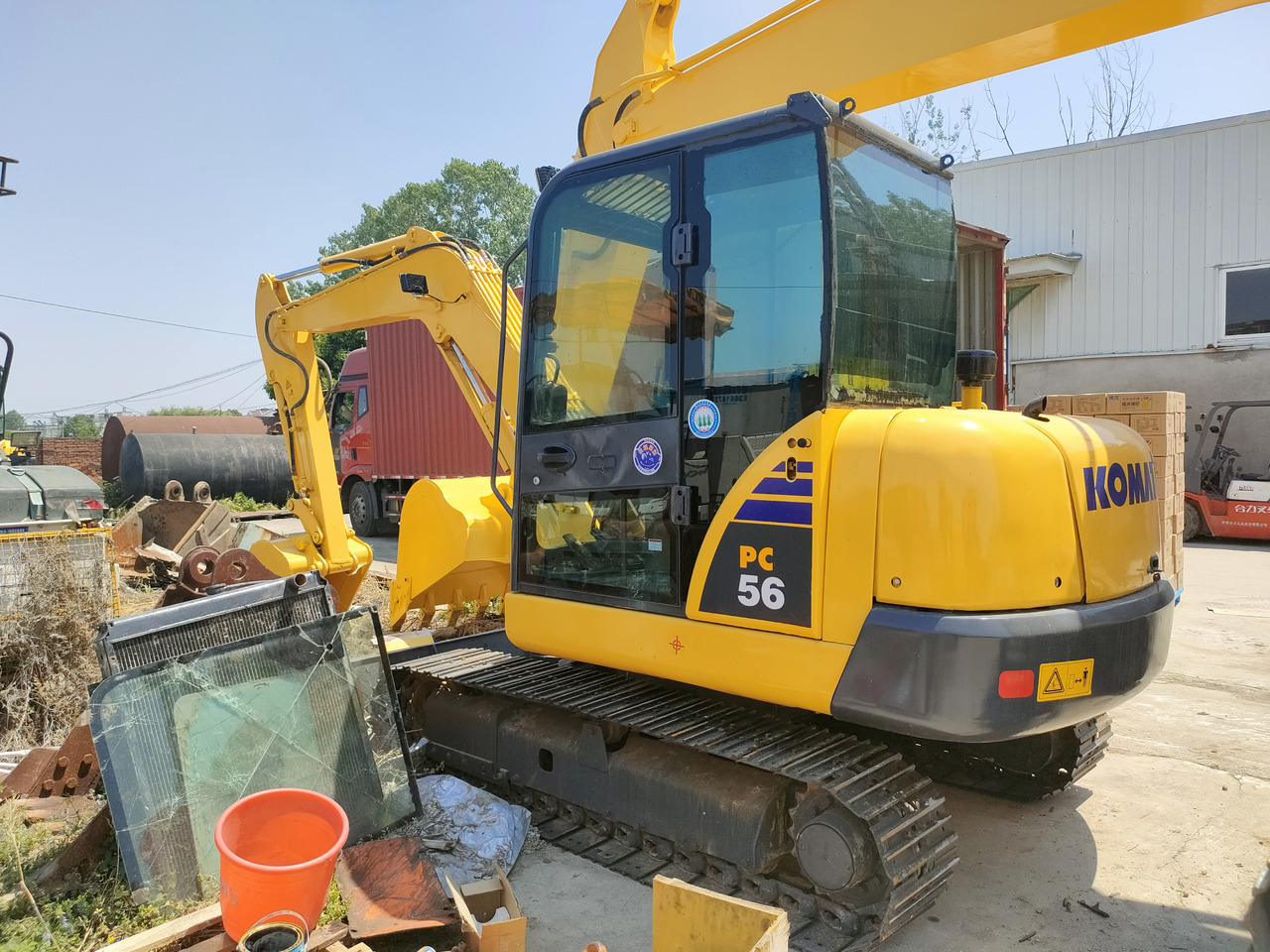 KOMATSU PC56-7 - Lintekskavaator: pilt 4 KOMATSU PC56-7 - Lintekskavaator: pilt 4