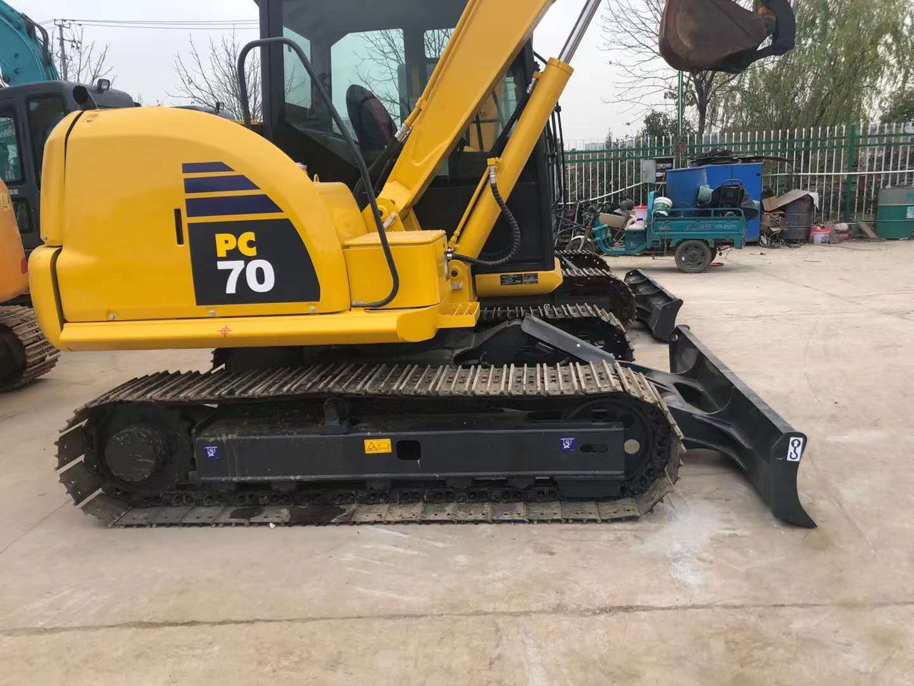 KOMATSU PC70-8 - Lintekskavaator: pilt 3 KOMATSU PC70-8 - Lintekskavaator: pilt 3