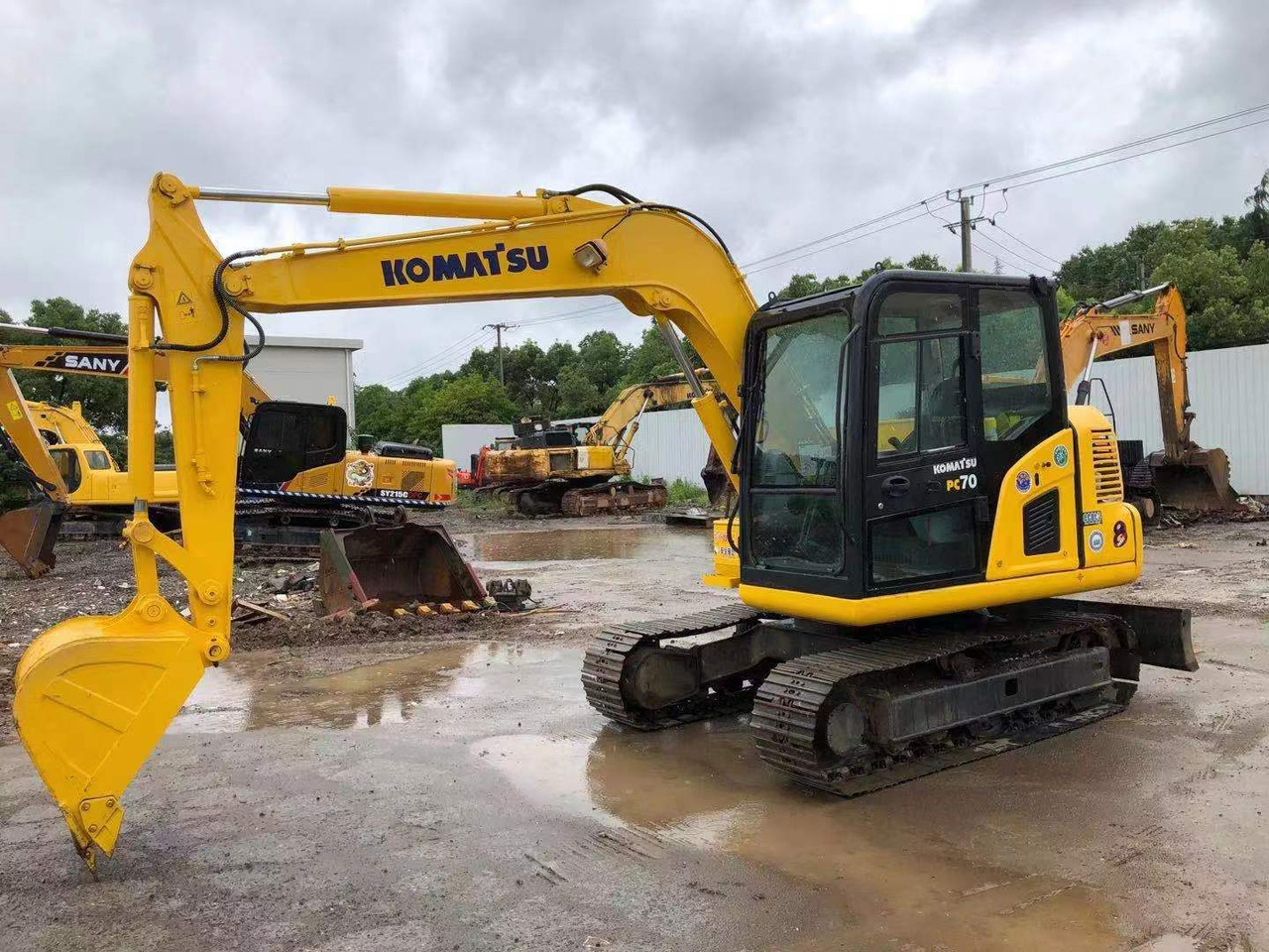 KOMATSU PC70-8 - Lintekskavaator: pilt 1 KOMATSU PC70-8 - Lintekskavaator: pilt 1