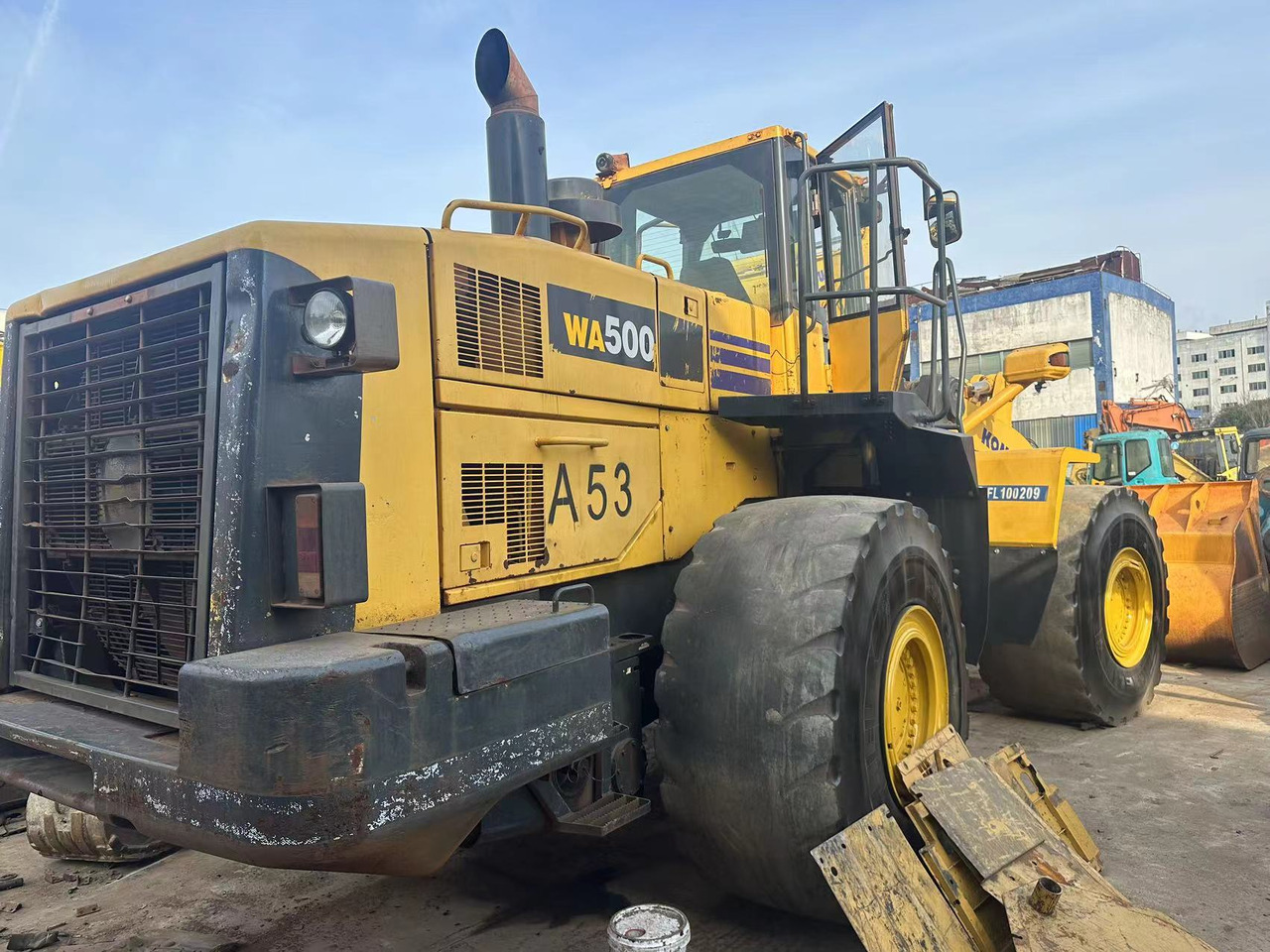 KOMATSU WA500-3 - Rataslaadur: pilt 1 KOMATSU WA500-3 - Rataslaadur: pilt 1