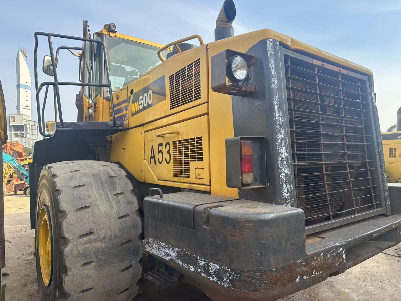 KOMATSU WA500-3 - Rataslaadur: pilt 3 KOMATSU WA500-3 - Rataslaadur: pilt 3