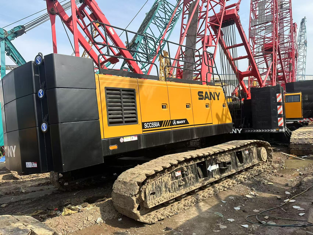 SANY 55-ton crawler crane - Roomikkraana: pilt 4 SANY 55-ton crawler crane - Roomikkraana: pilt 4