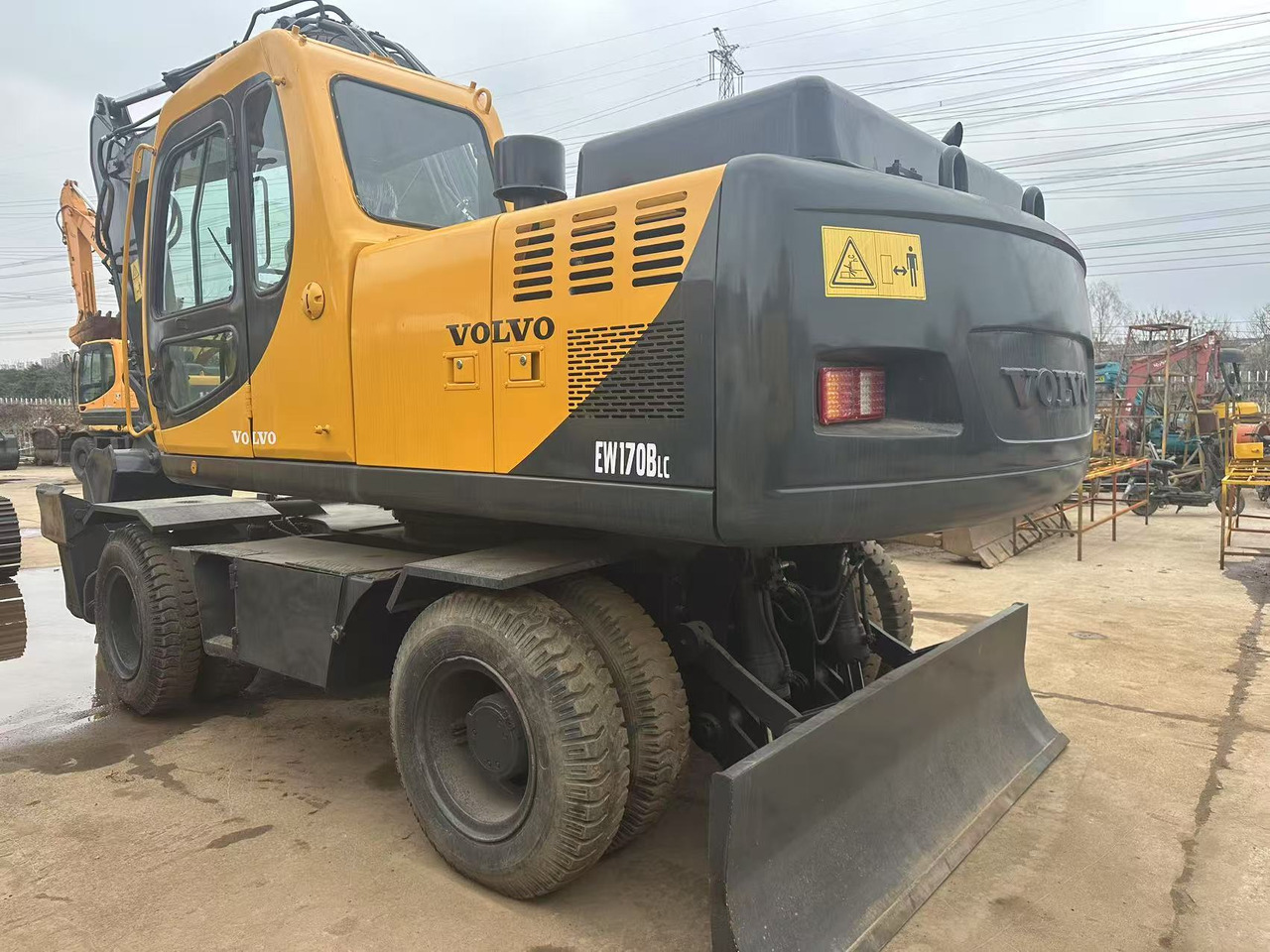 VOLVO EW170BLC - Ratastel ekskavaator: pilt 4 VOLVO EW170BLC - Ratastel ekskavaator: pilt 4
