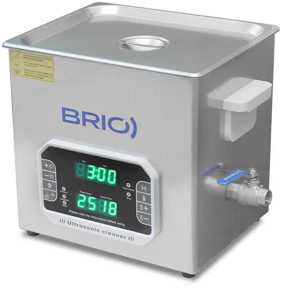 BRIO Ultrasonics BR-10 Lab Plus Ultrasonic parts washer - Ultrahelivann: pilt 1 BRIO Ultrasonics BR-10 Lab Plus Ultrasonic parts washer - Ultrahelivann: pilt 1