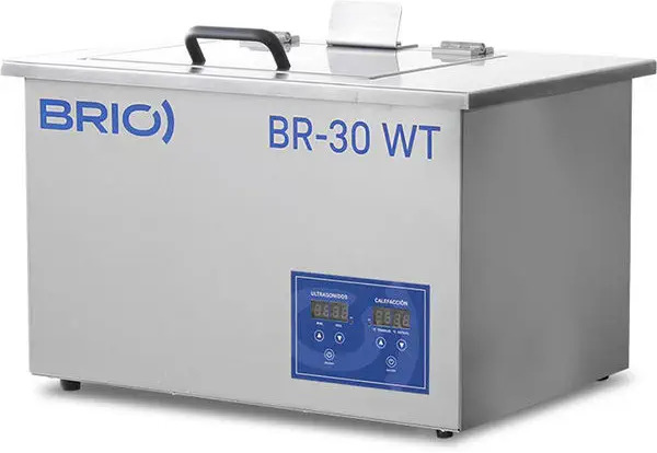 BRIO Ultrasonics BR-30 WT Benchtop ultrasonic cleaner - Ultrahelivann: pilt 1 BRIO Ultrasonics BR-30 WT Benchtop ultrasonic cleaner - Ultrahelivann: pilt 1