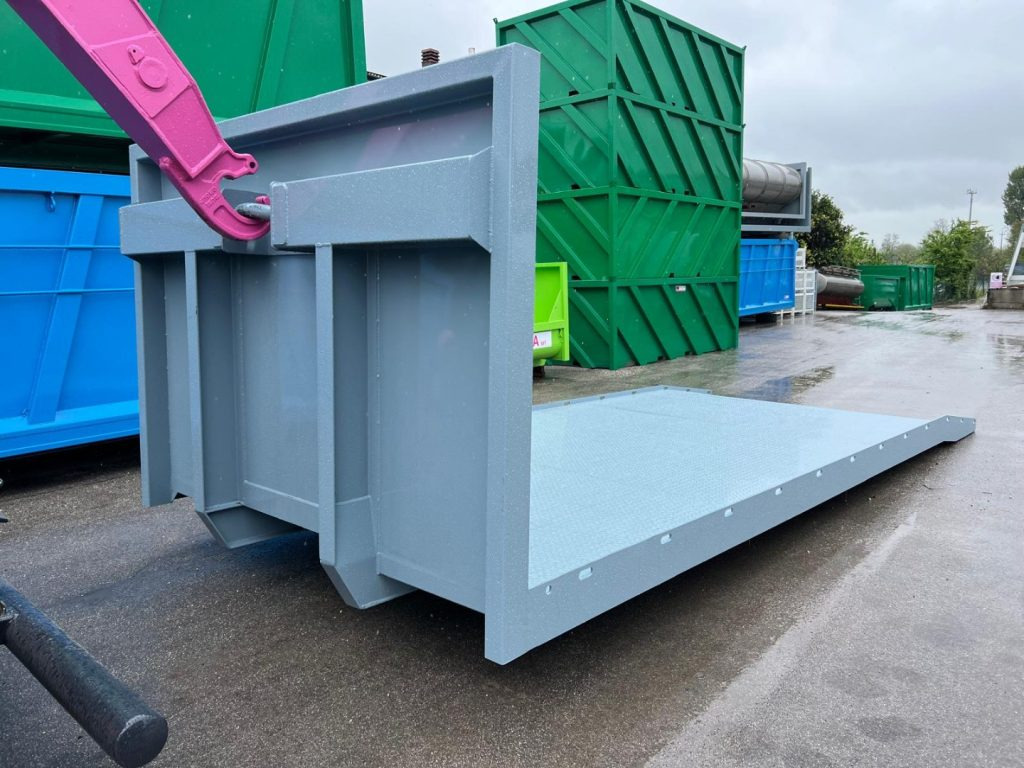 CONTAINER A PIANALE SENZA SPONDE CON CODA A ZERO P - Multilift konteiner: pilt 2 CONTAINER A PIANALE SENZA SPONDE CON CODA A ZERO P - Multilift konteiner: pilt 2