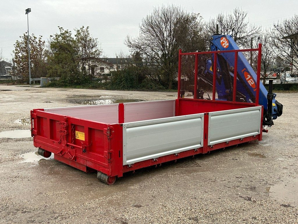 CONTAINER SCARRABILE NUOVO A PIANALE CON GRU - Multilift konteiner: pilt 5 CONTAINER SCARRABILE NUOVO A PIANALE CON GRU - Multilift konteiner: pilt 5