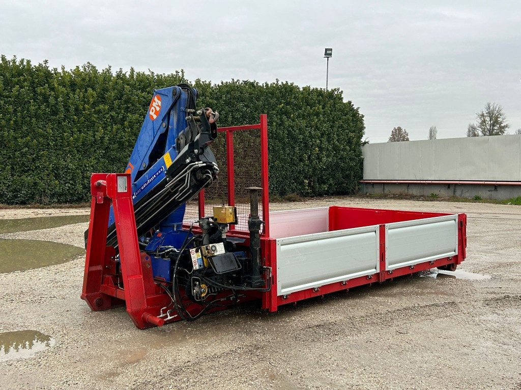 CONTAINER SCARRABILE NUOVO A PIANALE CON GRU - Multilift konteiner: pilt 1 CONTAINER SCARRABILE NUOVO A PIANALE CON GRU - Multilift konteiner: pilt 1