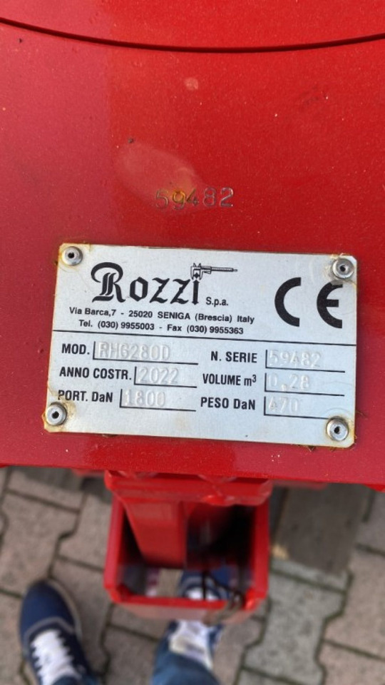 POLIPO MARCA ROZZI A 6 PALE PIU ROTORE ROZZI - Haarats: pilt 2 POLIPO MARCA ROZZI A 6 PALE PIU ROTORE ROZZI - Haarats: pilt 2