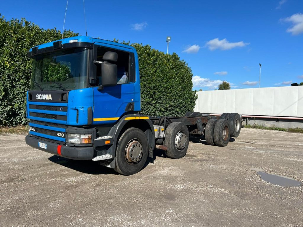 SCANIA 124GB 420 A TELAIO - Kabiinišassiiga veoauto: pilt 1 SCANIA 124GB 420 A TELAIO - Kabiinišassiiga veoauto: pilt 1