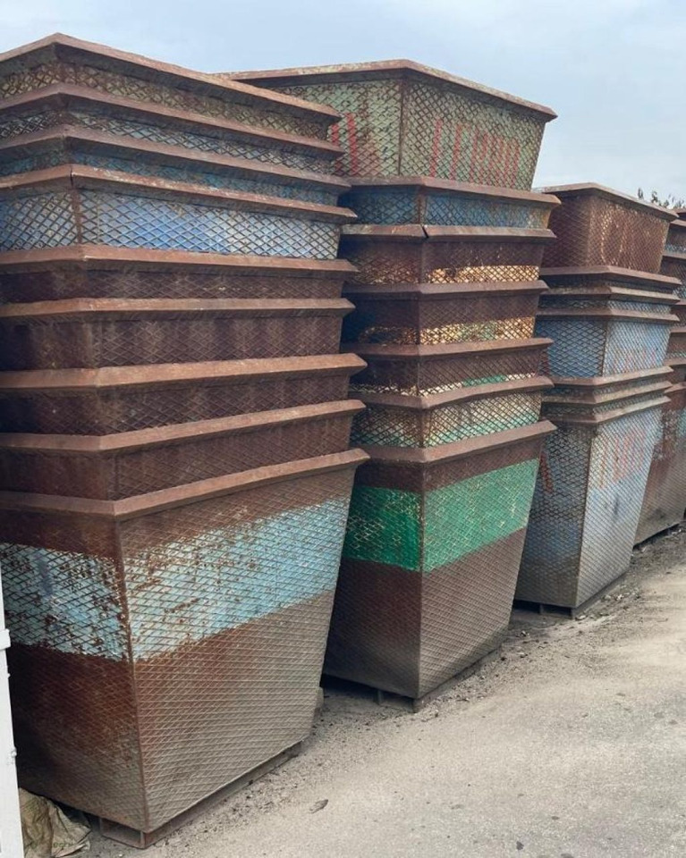 VASCHETTA USATA IN FERRO CON FODERI PER MULETTO - Multilift konteiner: pilt 2 VASCHETTA USATA IN FERRO CON FODERI PER MULETTO - Multilift konteiner: pilt 2