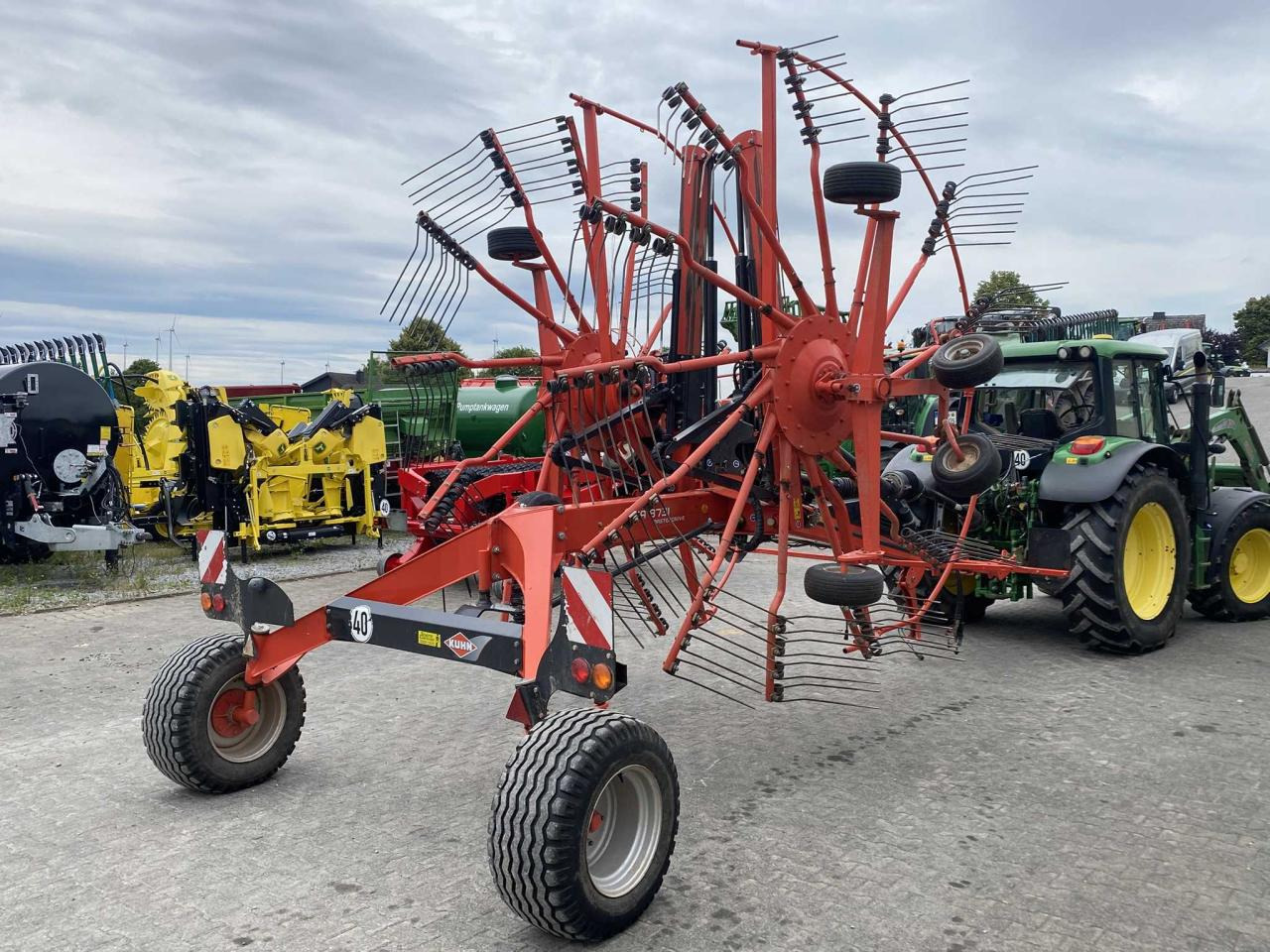 Kuhn GA 8731 - Kaarutaja/ Reha: pilt 5 Kuhn GA 8731 - Kaarutaja/ Reha: pilt 5