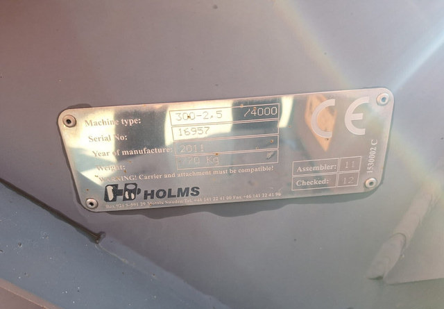 Holms300/ 2,5m - Hari - Ehitusmasinad: pilt 4 Holms300/ 2,5m - Hari - Ehitusmasinad: pilt 4
