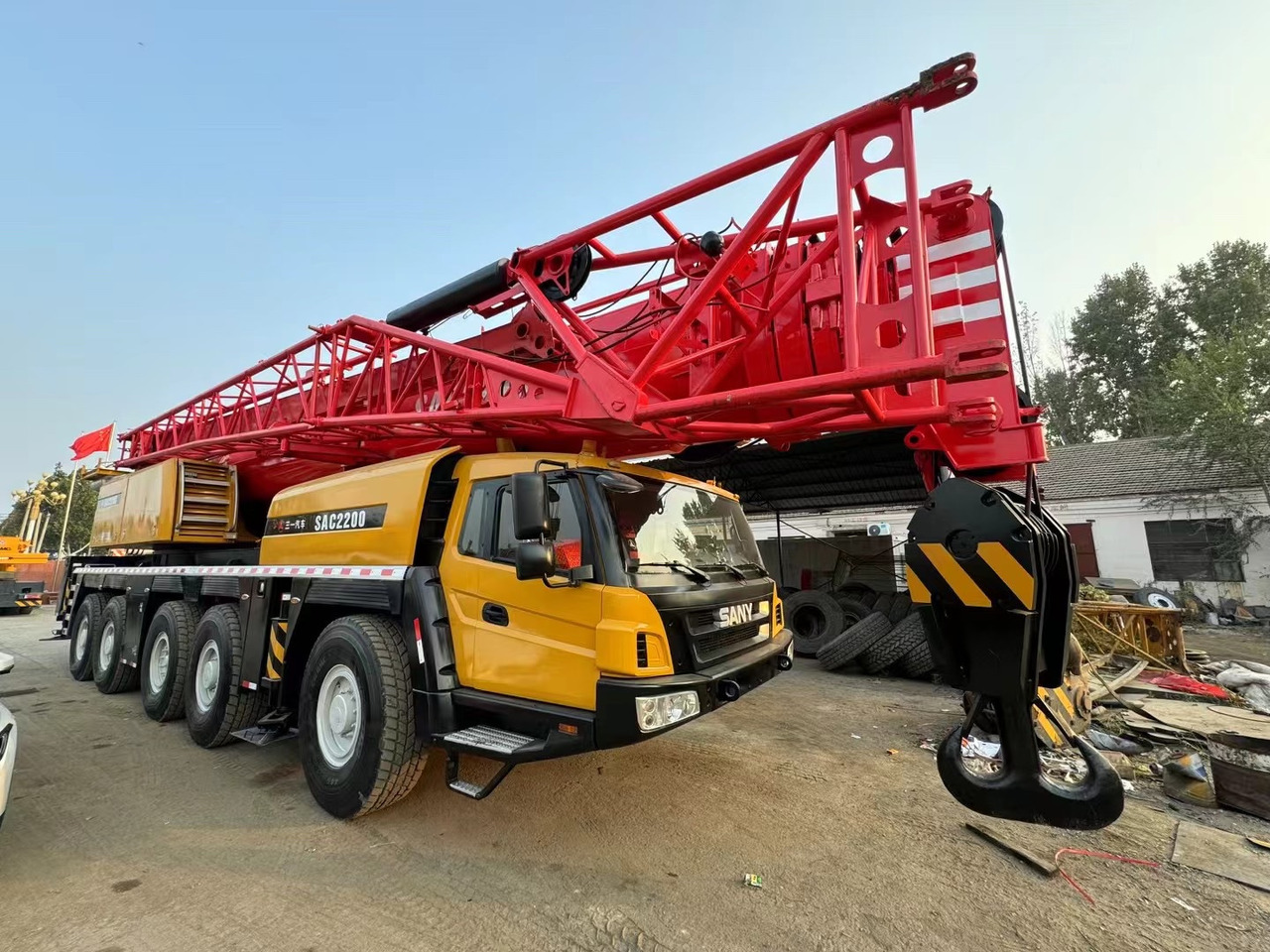 SANY SAC220 200TON 220 ton Truck CRANE all terrain crane - Maastikukraana: pilt 2 SANY SAC220 200TON 220 ton Truck CRANE all terrain crane - Maastikukraana: pilt 2