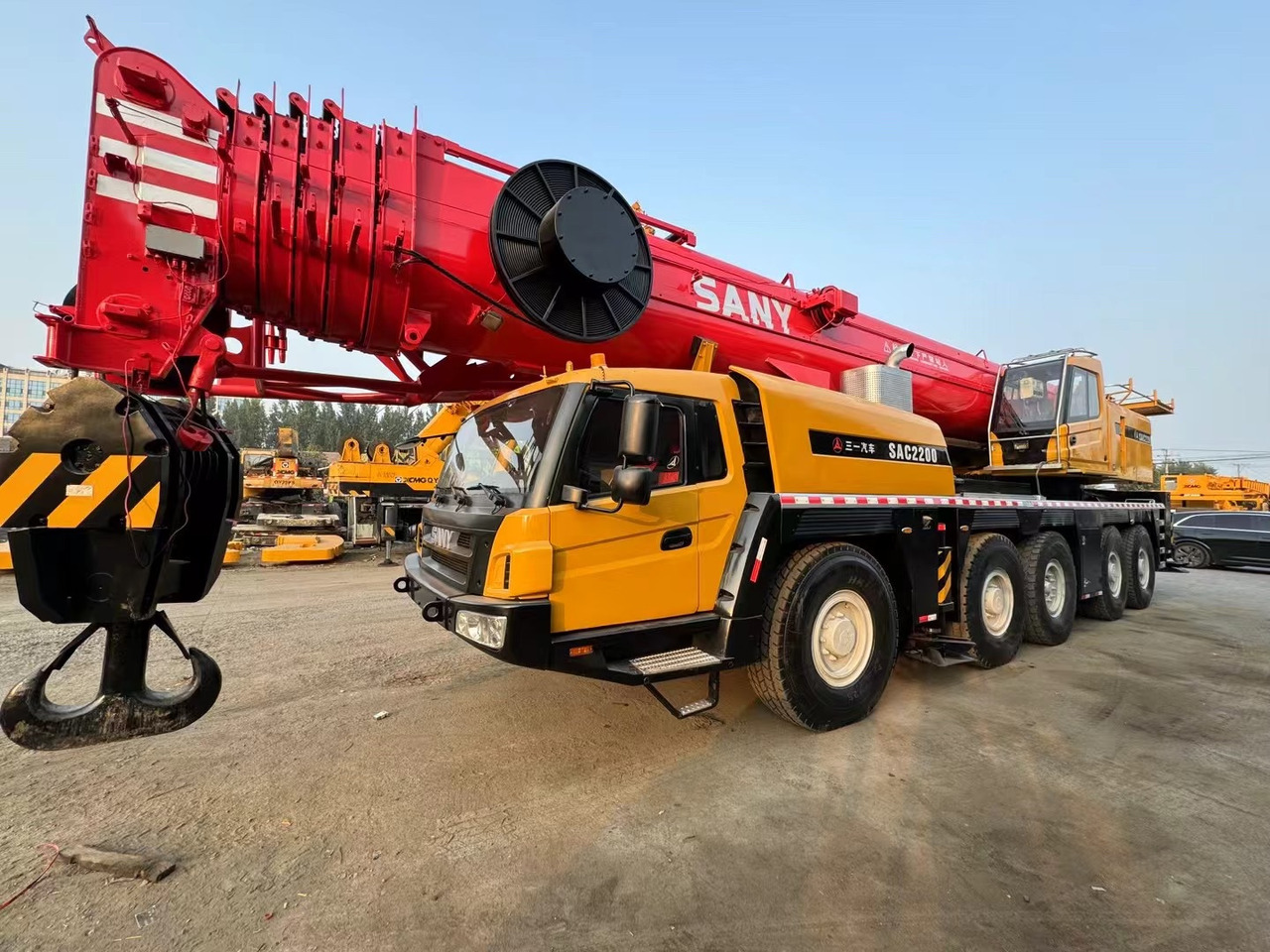 SANY SAC220 200TON 220 ton Truck CRANE all terrain crane - Maastikukraana: pilt 1 SANY SAC220 200TON 220 ton Truck CRANE all terrain crane - Maastikukraana: pilt 1