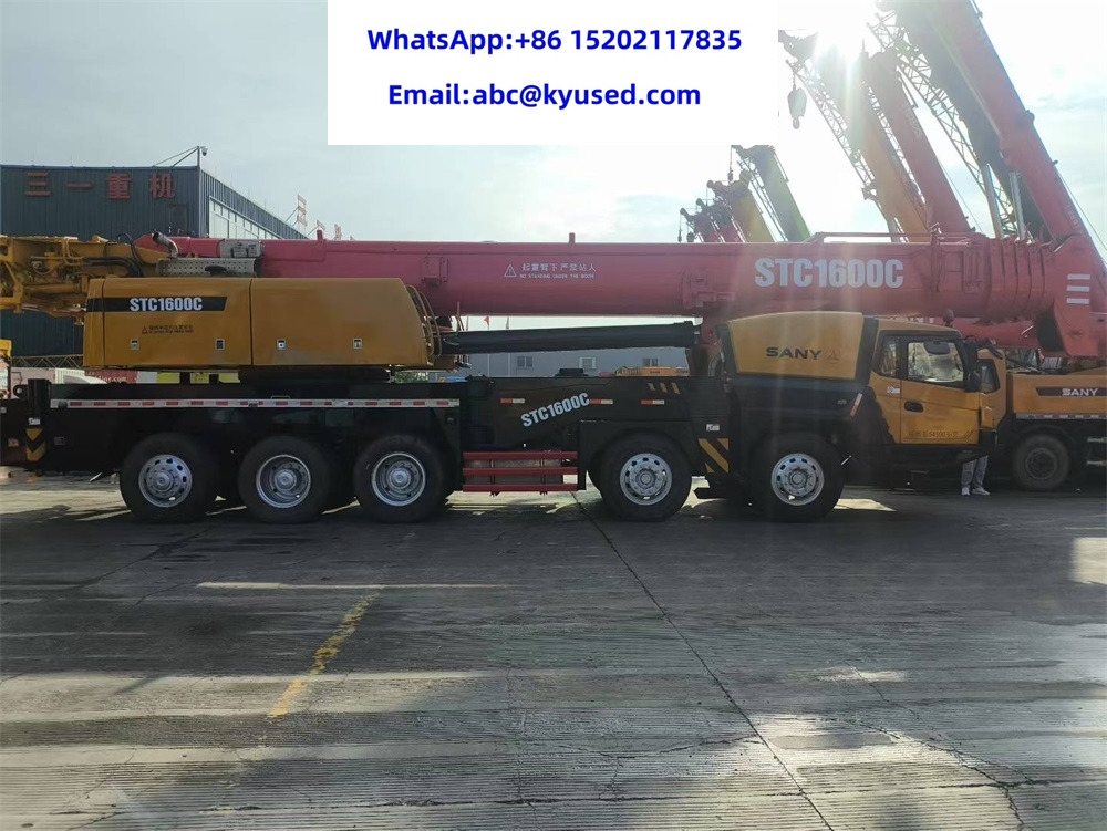 SANY STC1000 STC1300 STC1600 100T 130T 160TON TRUCK MOBILE CRANE - Autokraana: pilt 4 SANY STC1000 STC1300 STC1600 100T 130T 160TON TRUCK MOBILE CRANE - Autokraana: pilt 4
