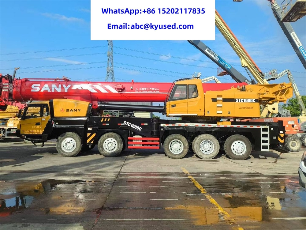 Autokraana SANY STC1000 STC1300 STC1600 100T 130T 160TON TRUCK MOBILE CRANE: pilt 8
