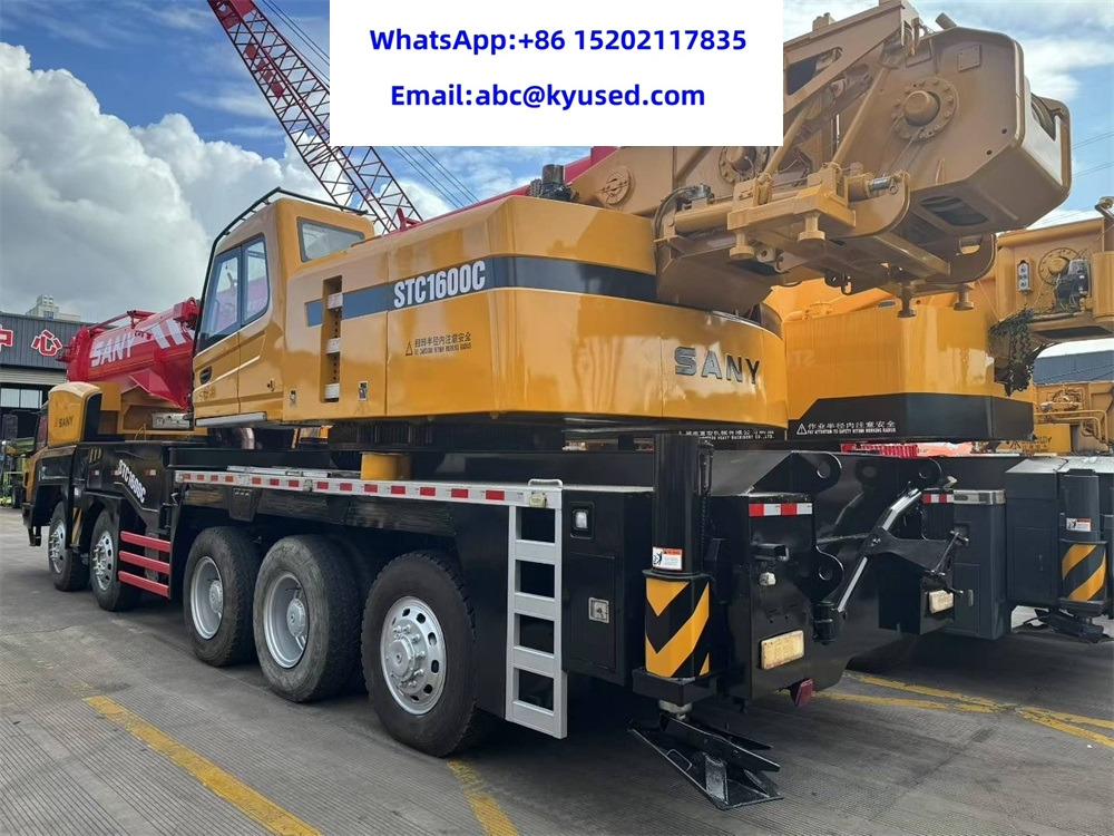 SANY STC1000 STC1300 STC1600 100T 130T 160TON TRUCK MOBILE CRANE - Autokraana: pilt 3 SANY STC1000 STC1300 STC1600 100T 130T 160TON TRUCK MOBILE CRANE - Autokraana: pilt 3