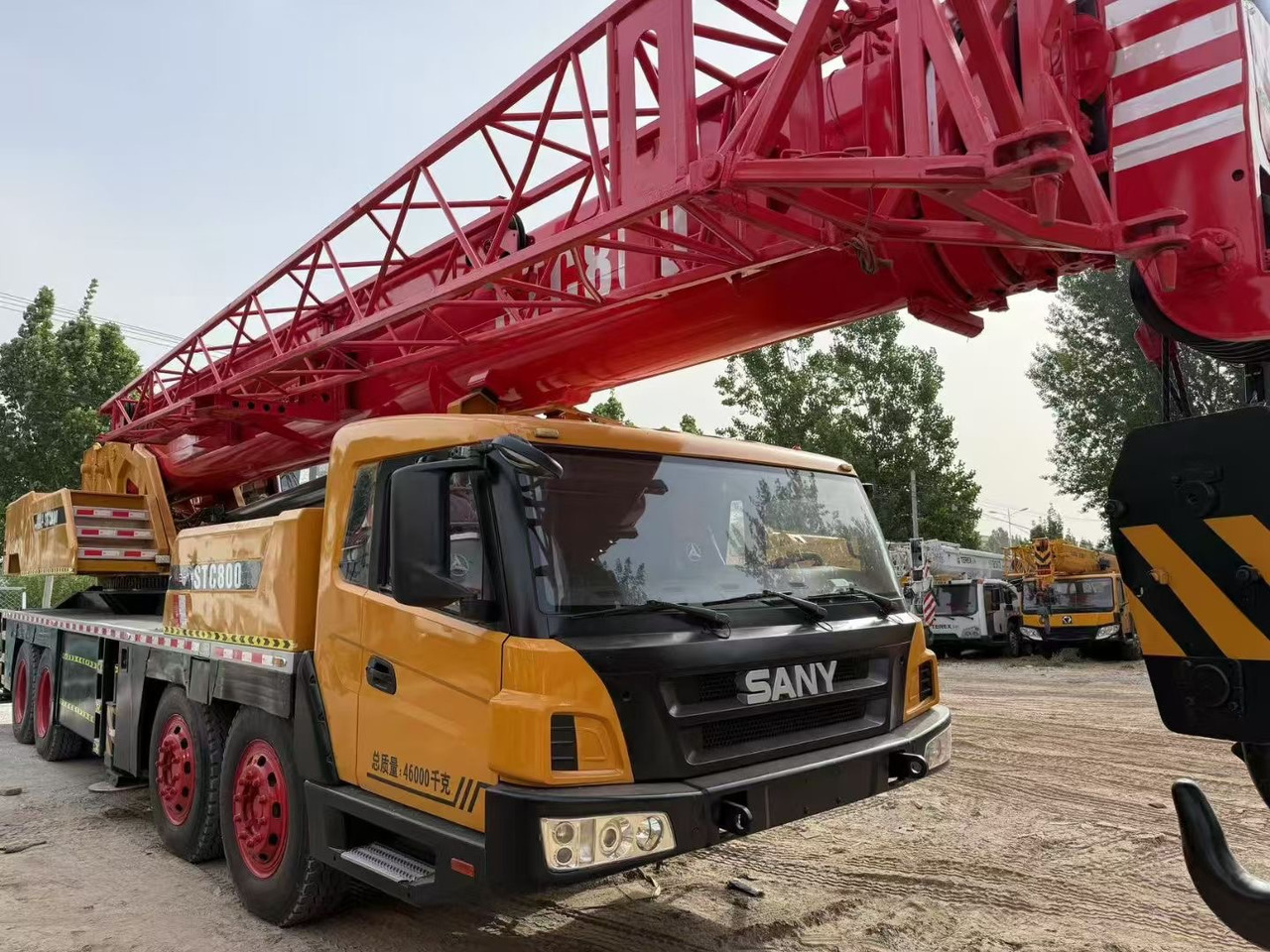 SANY STC800 STC800E STC800T STC80T5 STC800H STC750 75 ton 80ton truck crane - Autokraana: pilt 5 SANY STC800 STC800E STC800T STC80T5 STC800H STC750 75 ton 80ton truck crane - Autokraana: pilt 5