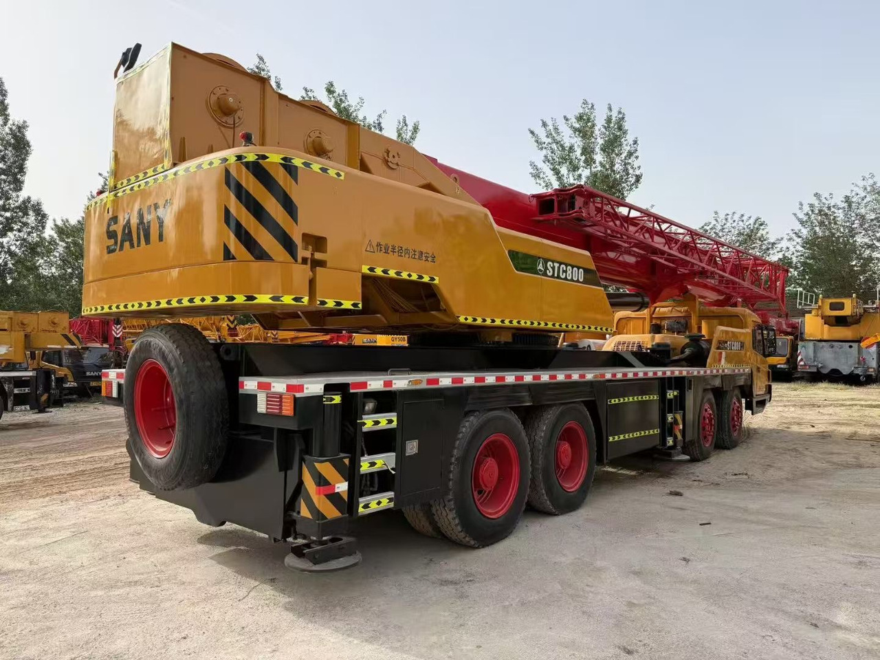 SANY STC800 STC800E STC800T STC80T5 STC800H STC750 75 ton 80ton truck crane - Autokraana: pilt 4 SANY STC800 STC800E STC800T STC80T5 STC800H STC750 75 ton 80ton truck crane - Autokraana: pilt 4