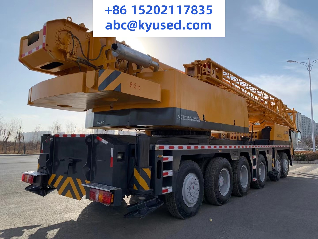 XCMG 100Ton QY100K - Autokraana: pilt 2 XCMG 100Ton QY100K - Autokraana: pilt 2