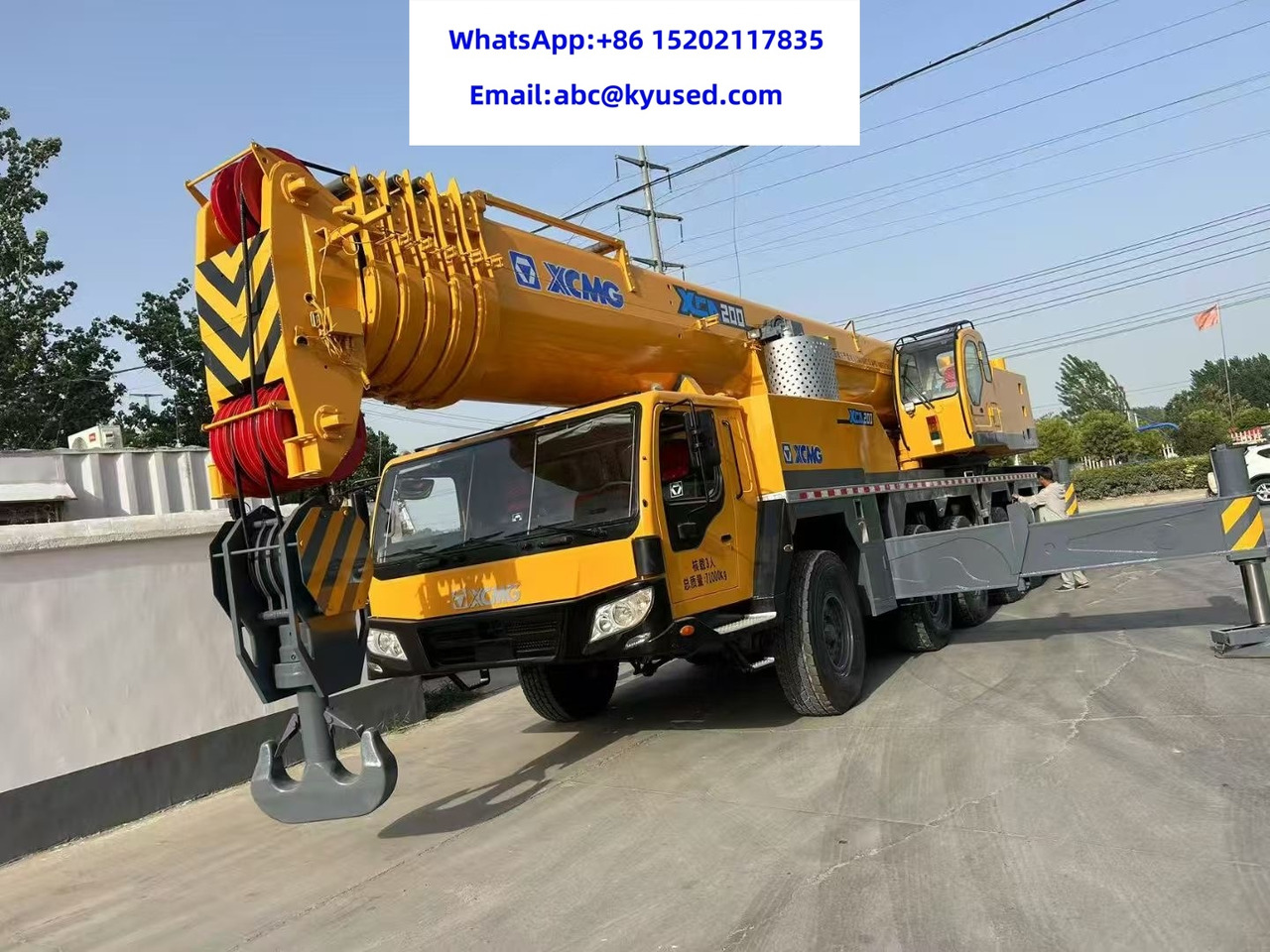 Autokraana XCMG QAY200 XCT200 XCA200 200Ton 220t 240t 250ton 260t crane: pilt 6