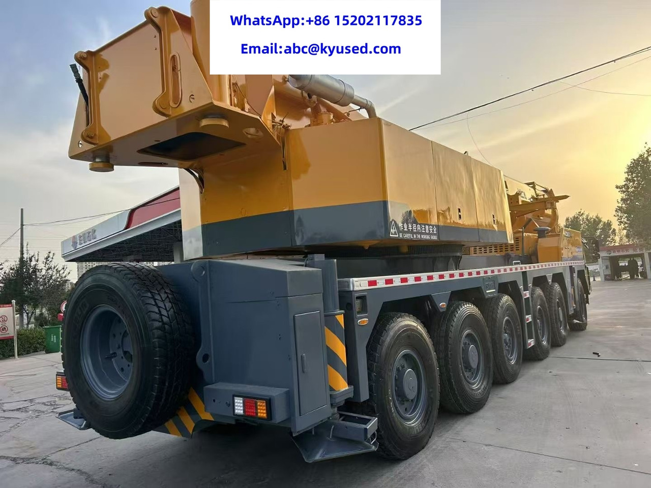 Autokraana XCMG QAY200 XCT200 XCA200 200Ton 220t 240t 250ton 260t crane: pilt 8