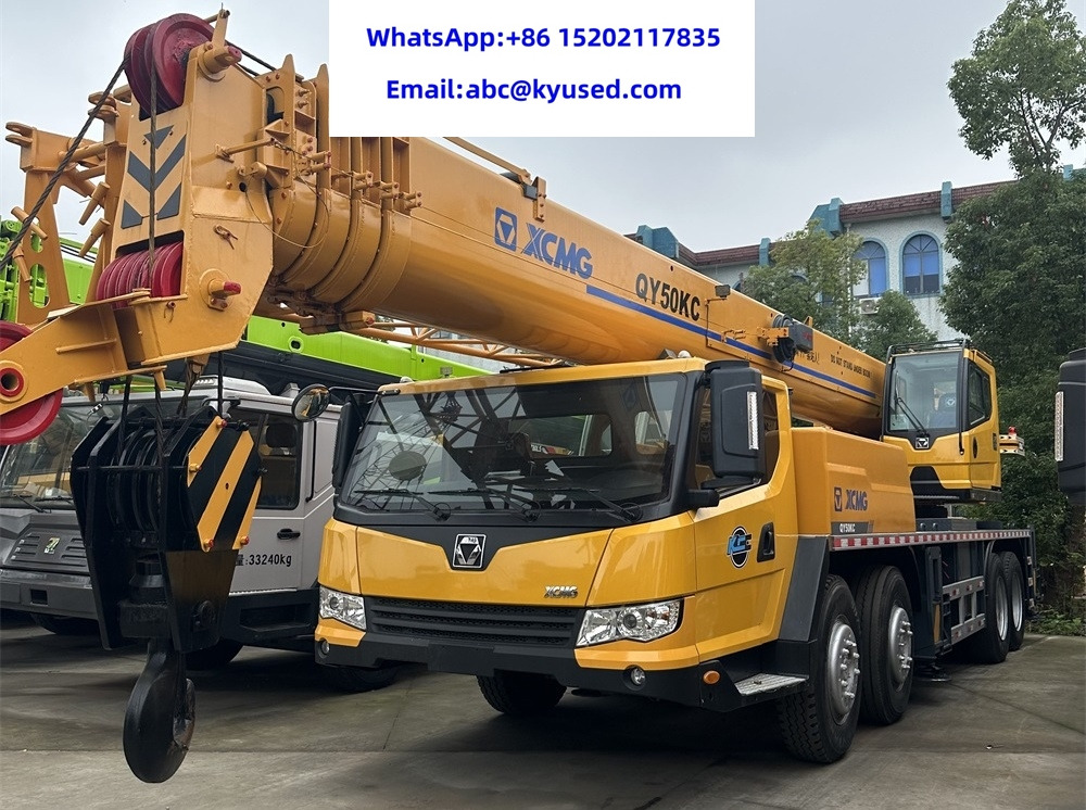 XCMG QY50KC QY55KC QY70KC QY25K5C QY35K5C 25TON 35T 50T 70TON 80TON 100T - Autokraana: pilt 1 XCMG QY50KC QY55KC QY70KC QY25K5C QY35K5C 25TON 35T 50T 70TON 80TON 100T - Autokraana: pilt 1