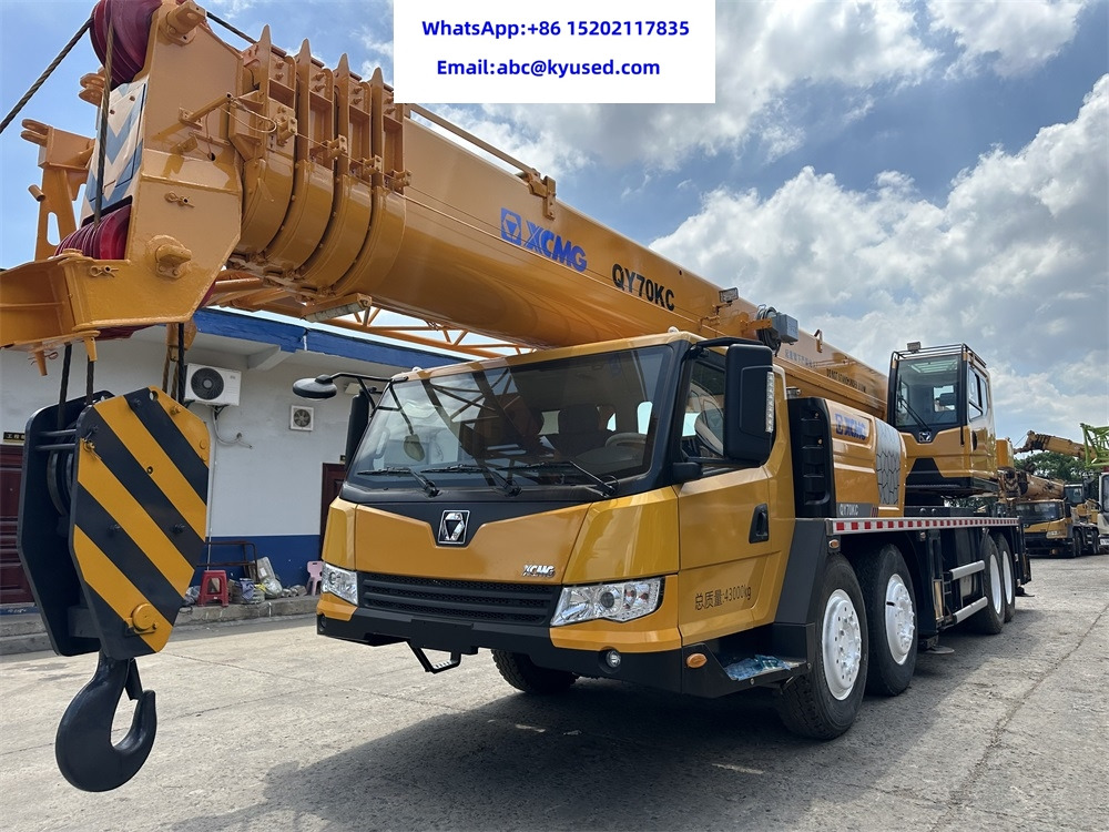 XCMG QY70KC QY70KA XCT70 QY70K QY70K-1 70ton truck mobile crane - Autokraana: pilt 1 XCMG QY70KC QY70KA XCT70 QY70K QY70K-1 70ton truck mobile crane - Autokraana: pilt 1