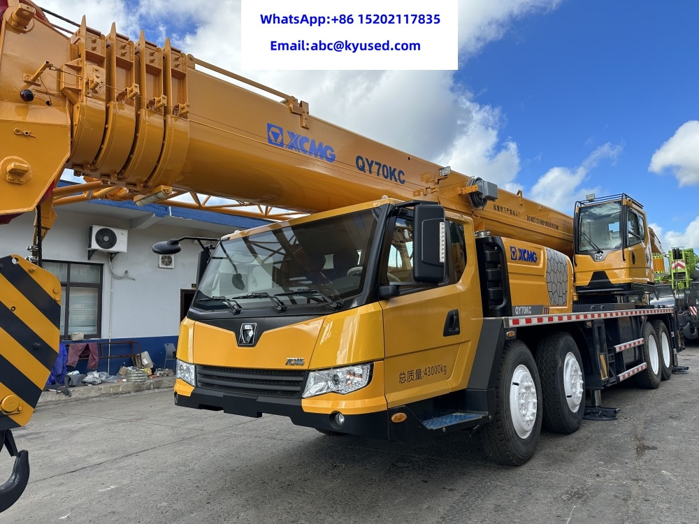 XCMG QY70KC XCT70 QY70KA 70TON 50TON 25TON 80TON - Autokraana: pilt 3 XCMG QY70KC XCT70 QY70KA 70TON 50TON 25TON 80TON - Autokraana: pilt 3