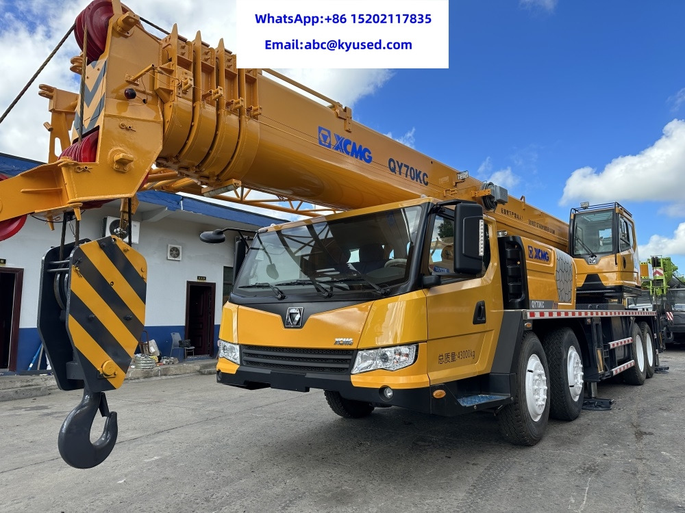 XCMG QY70KC XCT70 QY70KA 70TON 50TON 25TON 80TON - Autokraana: pilt 1 XCMG QY70KC XCT70 QY70KA 70TON 50TON 25TON 80TON - Autokraana: pilt 1