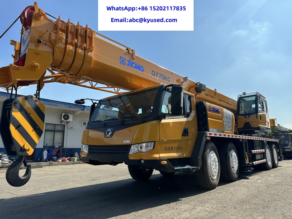 XCMG QY70KC XCT70 QY75K QY50KC XCT50 XCT55 55T 60T 70TON TRUCK CRANE - Autokraana: pilt 1 XCMG QY70KC XCT70 QY75K QY50KC XCT50 XCT55 55T 60T 70TON TRUCK CRANE - Autokraana: pilt 1