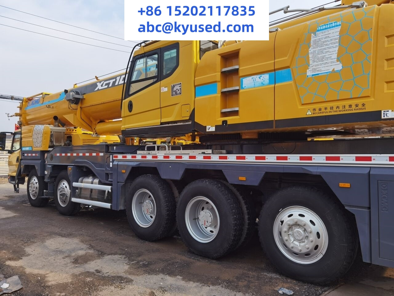 XCMG XCT100 100T crane - Autokraana: pilt 3 XCMG XCT100 100T crane - Autokraana: pilt 3