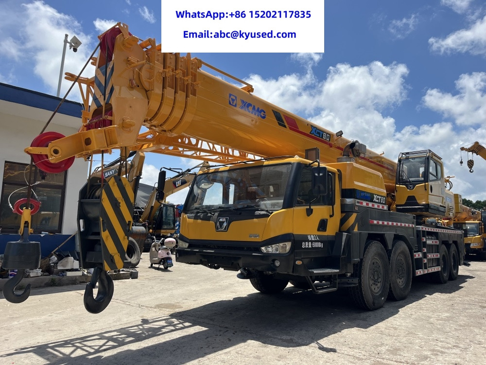 XCMG XCT80 XCT80L5 QY80K XCT85 XCT90 80TONS 85TON 90TON CRANE - Autokraana: pilt 2 XCMG XCT80 XCT80L5 QY80K XCT85 XCT90 80TONS 85TON 90TON CRANE - Autokraana: pilt 2