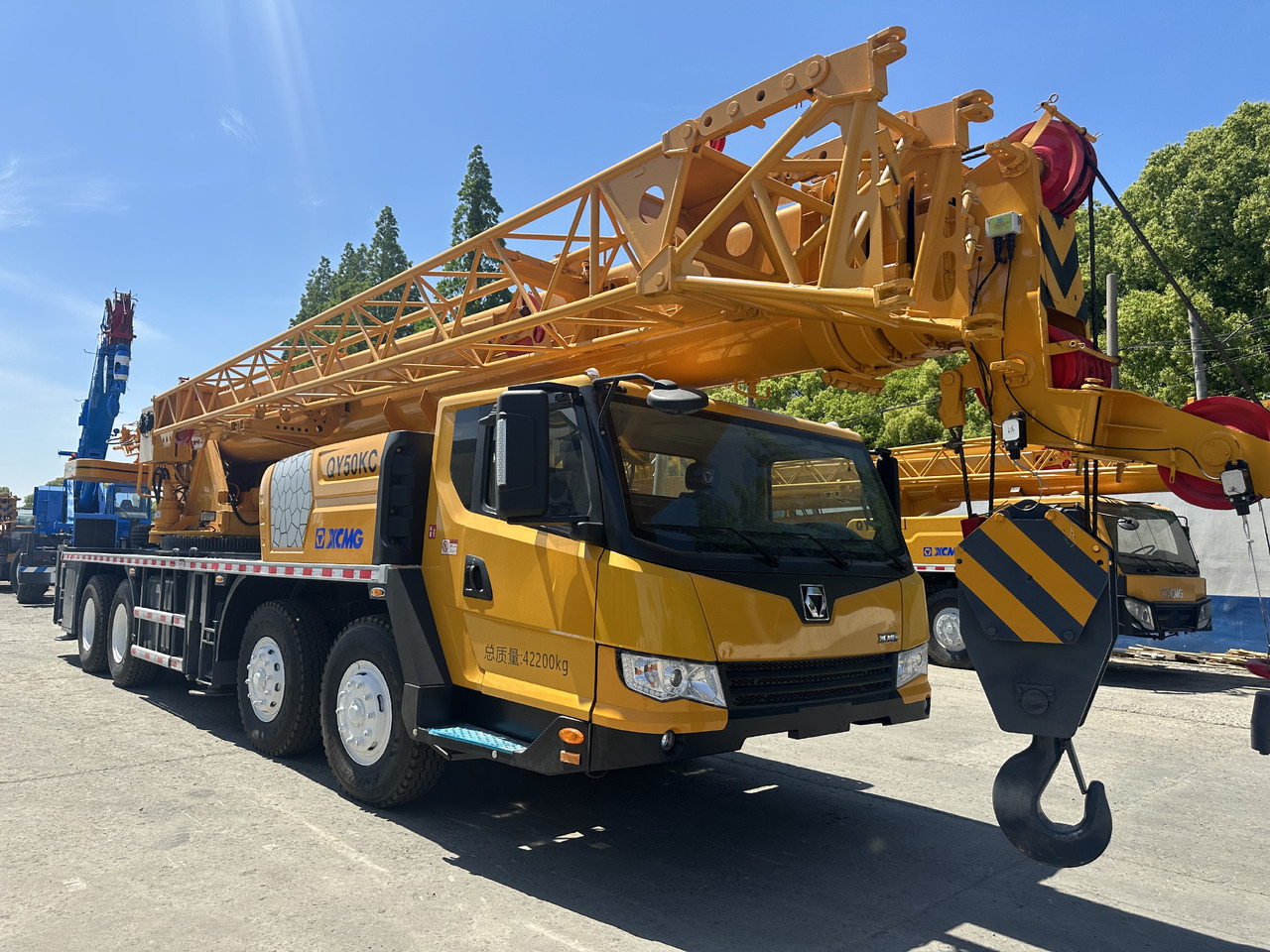 XCMG qy50kc qy50k xct55 qy55kc qy25k5c 50ton 55 ton 70 ton 85 ton 90 ton 100 ton 110 ton 130 ton truck crane - Autokraana: pilt 2 XCMG qy50kc qy50k xct55 qy55kc qy25k5c 50ton 55 ton 70 ton 85 ton 90 ton 100 ton 110 ton 130 ton truck crane - Autokraana: pilt 2