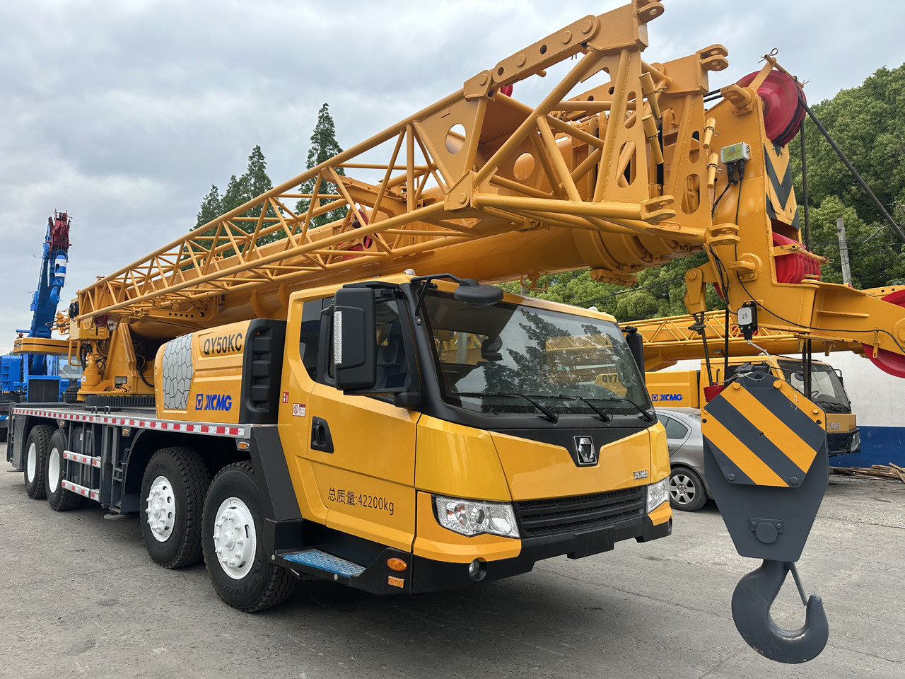 XCMG qy50kc xct55 qy55kc 50ton 55 ton 70 ton 85 ton 90 ton 100 ton 110 ton 130 ton truck crane - Autokraana: pilt 2 XCMG qy50kc xct55 qy55kc 50ton 55 ton 70 ton 85 ton 90 ton 100 ton 110 ton 130 ton truck crane - Autokraana: pilt 2