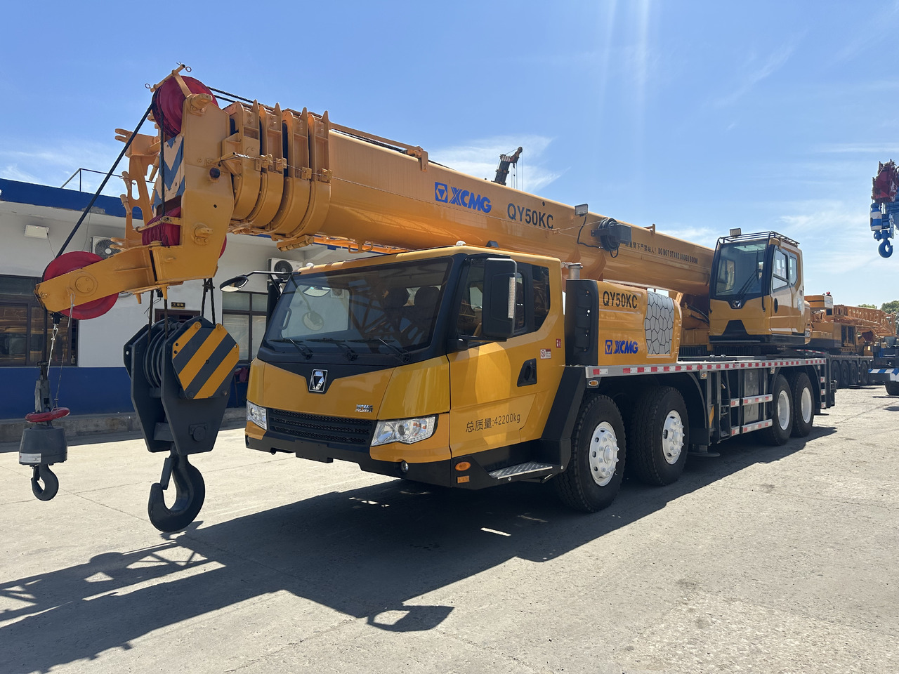 XCMG qy50kc xct55 qy55kc qy25k5c 50ton 55 ton 70 ton 85 ton 90 ton 100 ton 110 ton 130 ton truck crane - Autokraana: pilt 4 XCMG qy50kc xct55 qy55kc qy25k5c 50ton 55 ton 70 ton 85 ton 90 ton 100 ton 110 ton 130 ton truck crane - Autokraana: pilt 4