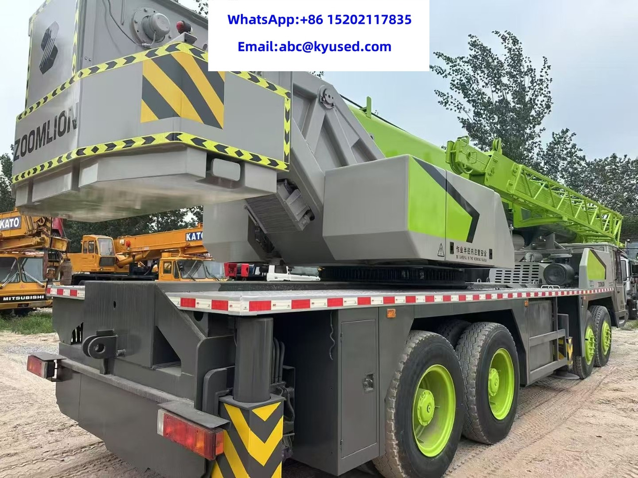 ZOOMLION QY70V ZTC700V QY80V ZTC800V 70TON 80TON CRANE - Autokraana: pilt 2 ZOOMLION QY70V ZTC700V QY80V ZTC800V 70TON 80TON CRANE - Autokraana: pilt 2