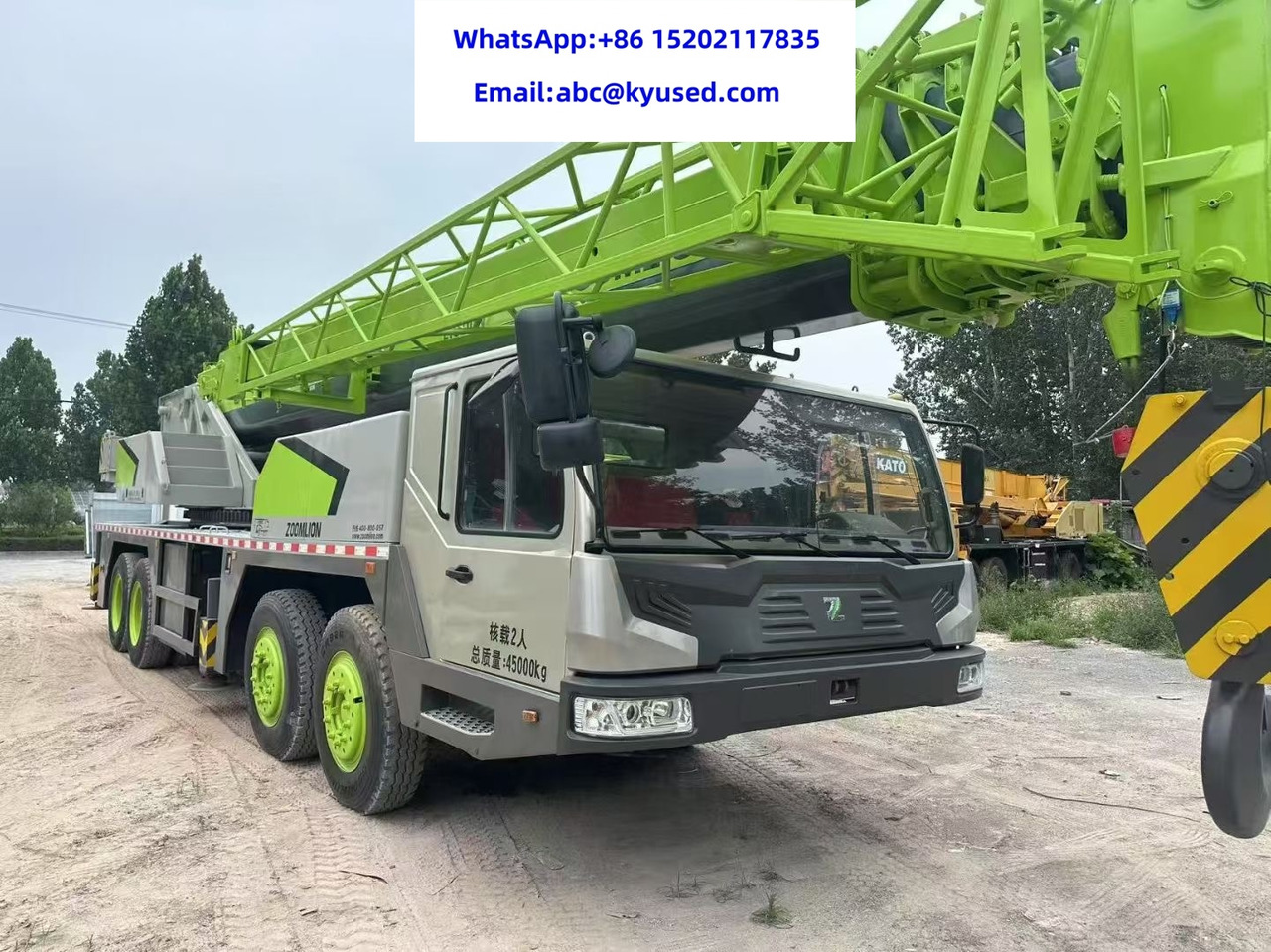 ZOOMLION QY70V ZTC700V QY80V ZTC800V 70TON 80TON CRANE - Autokraana: pilt 4 ZOOMLION QY70V ZTC700V QY80V ZTC800V 70TON 80TON CRANE - Autokraana: pilt 4